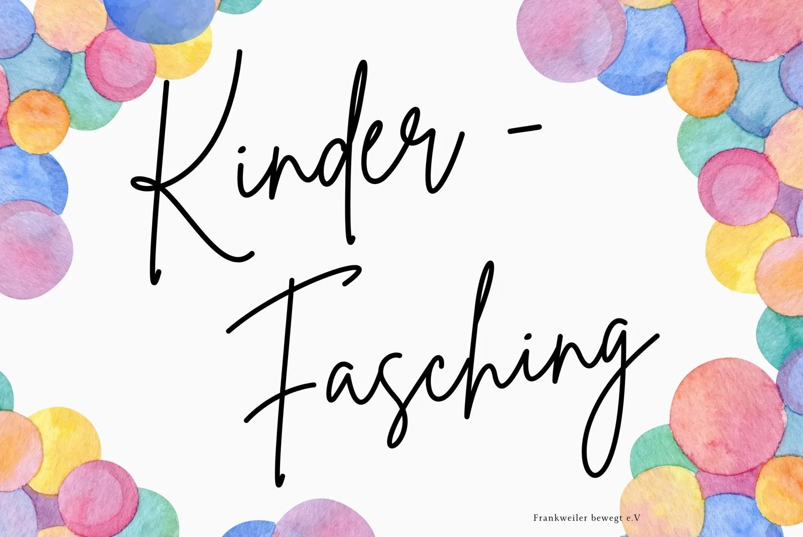 Kinderfasching in der Dagoberthalle