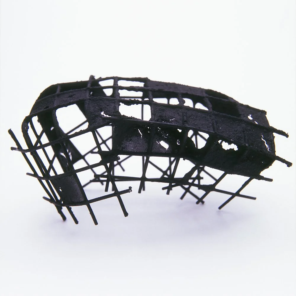 carbon sculpture by richard granville-smith