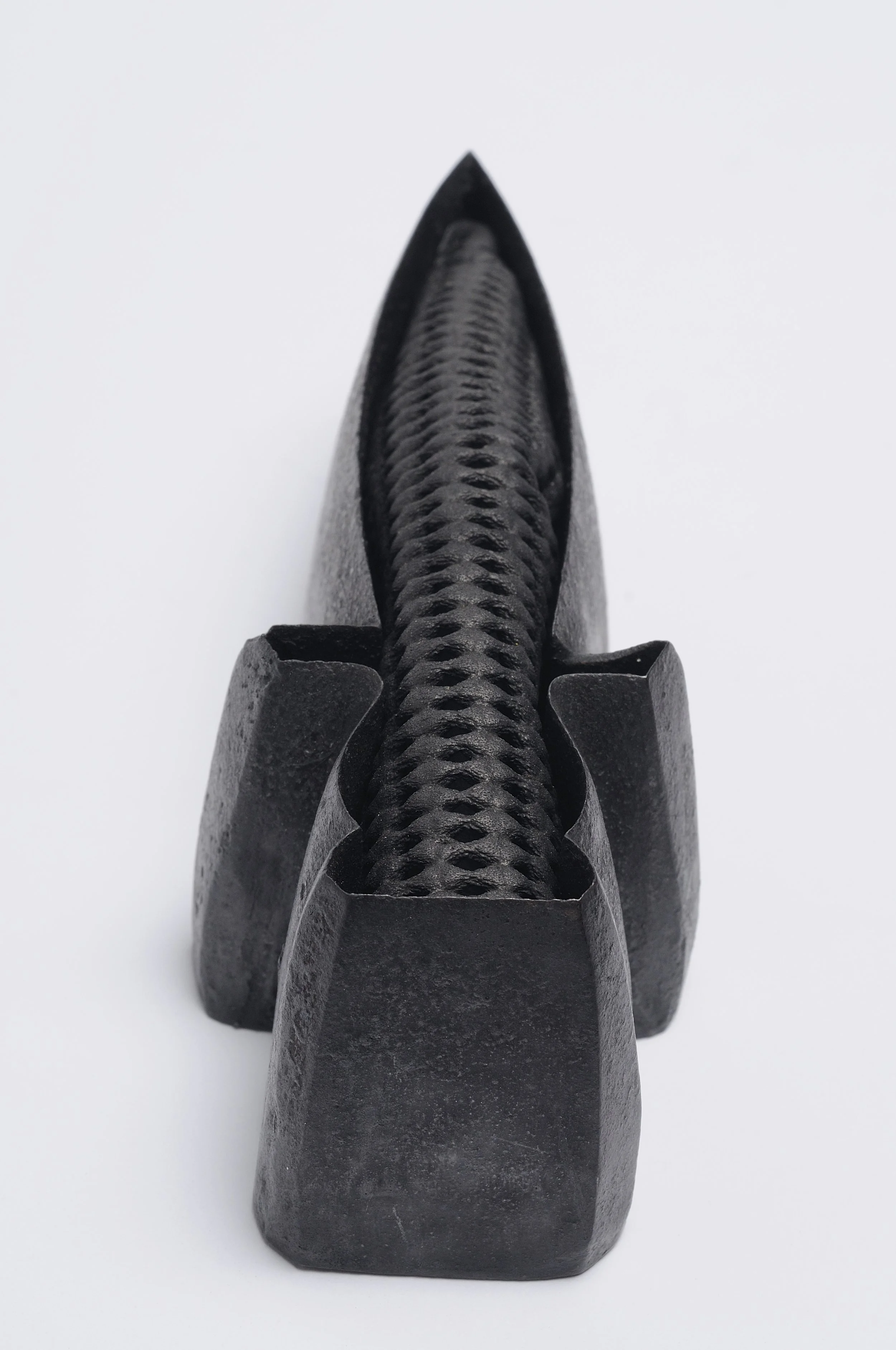 carbon sculpture by richard granville-smith