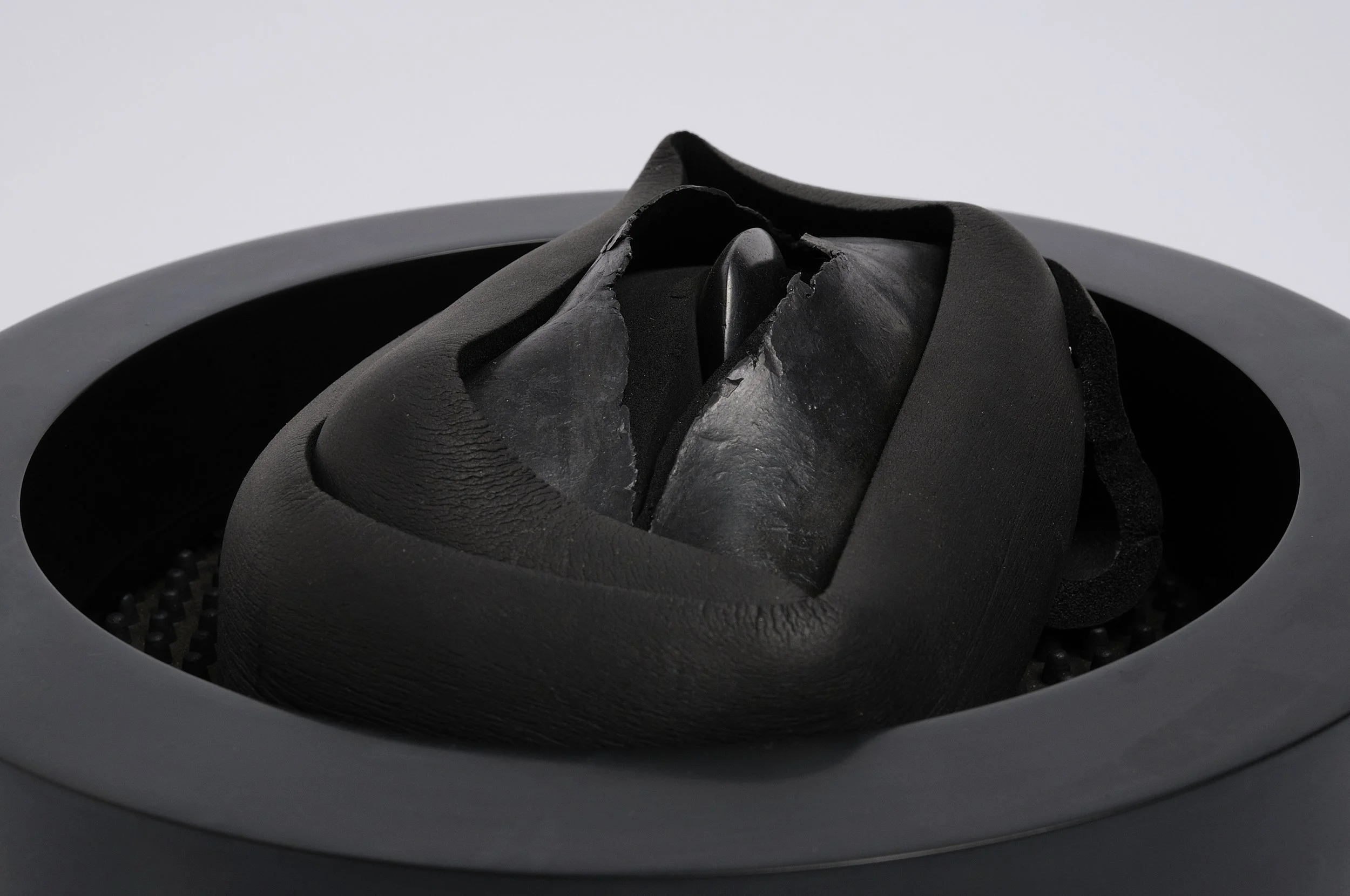 carbon sculpture by richard granville-smith