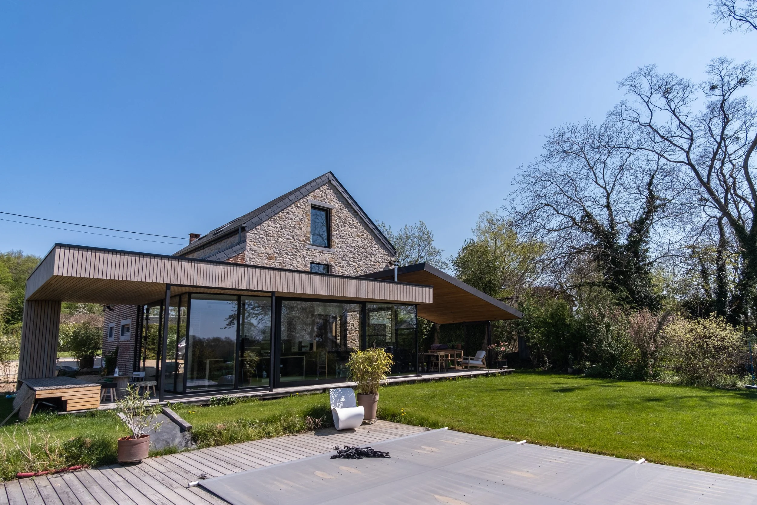 Maison moderne avec terrasse | QSphotography | Namur