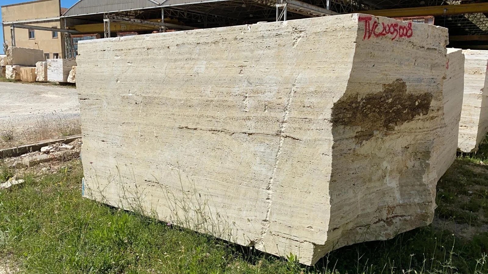 Blocco di Terra Vein Cut squadrato