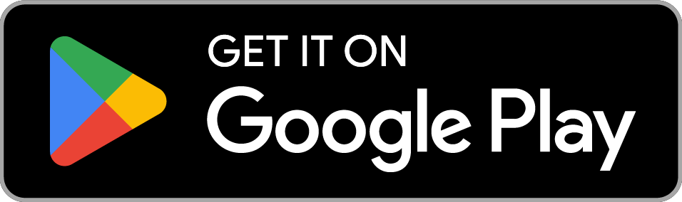 Google Play store badge with the Google Play logo and text encouraging users to get an app on Google Play.
