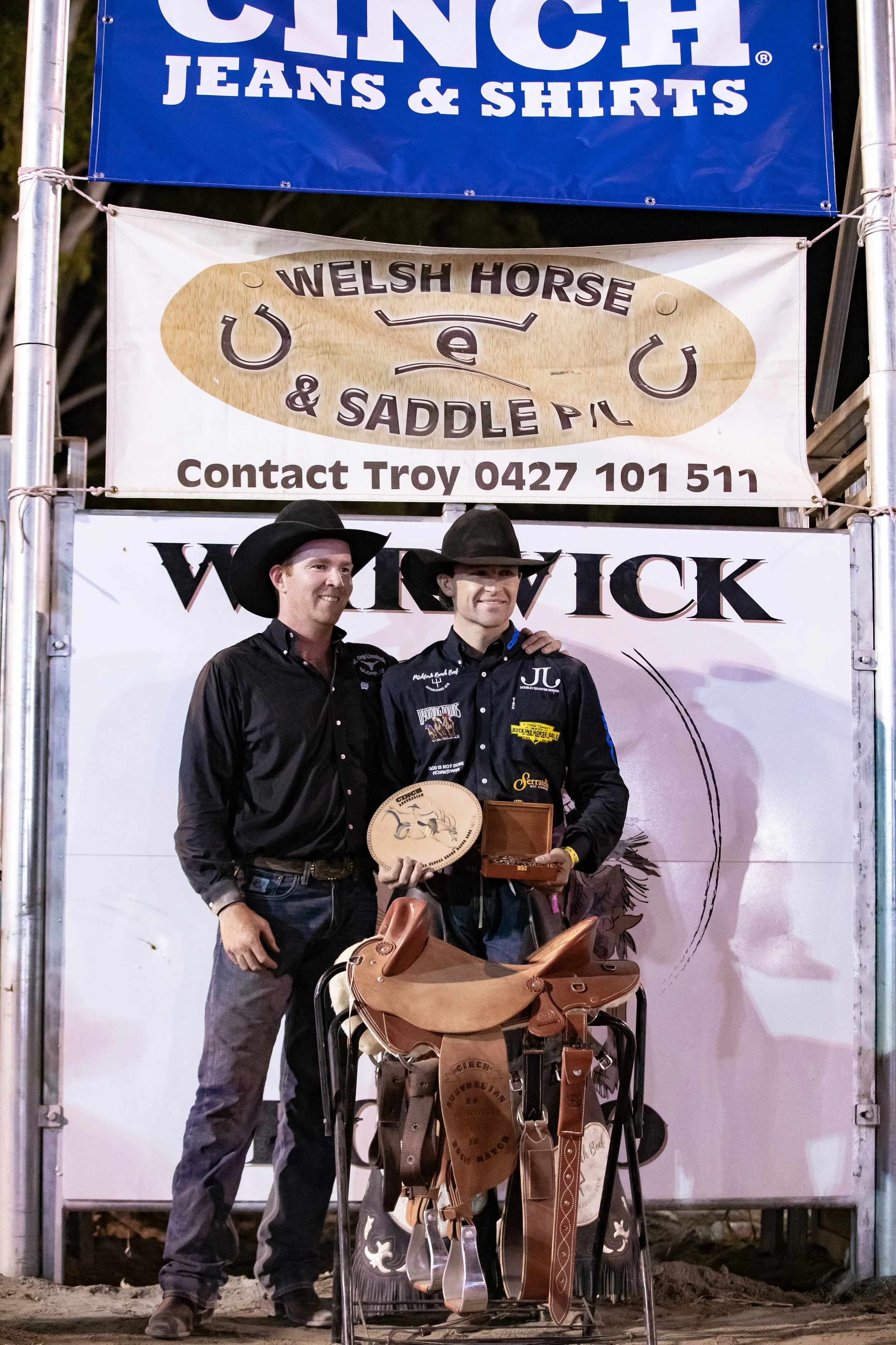 Saddle bronc rider Australia rodeo