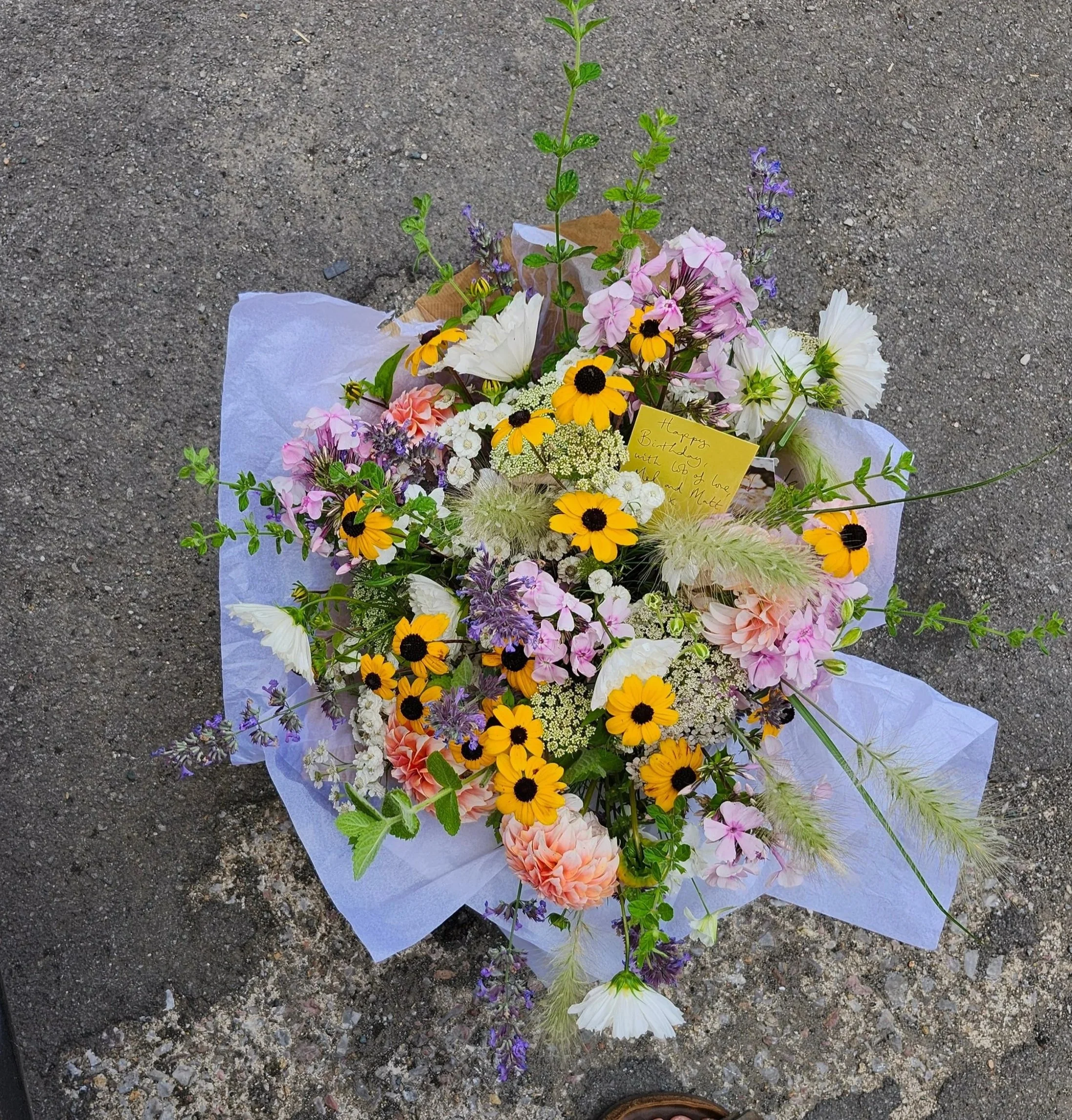 large gift bouquet