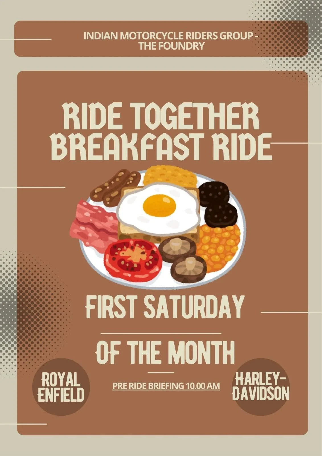 all together breakfast ride 