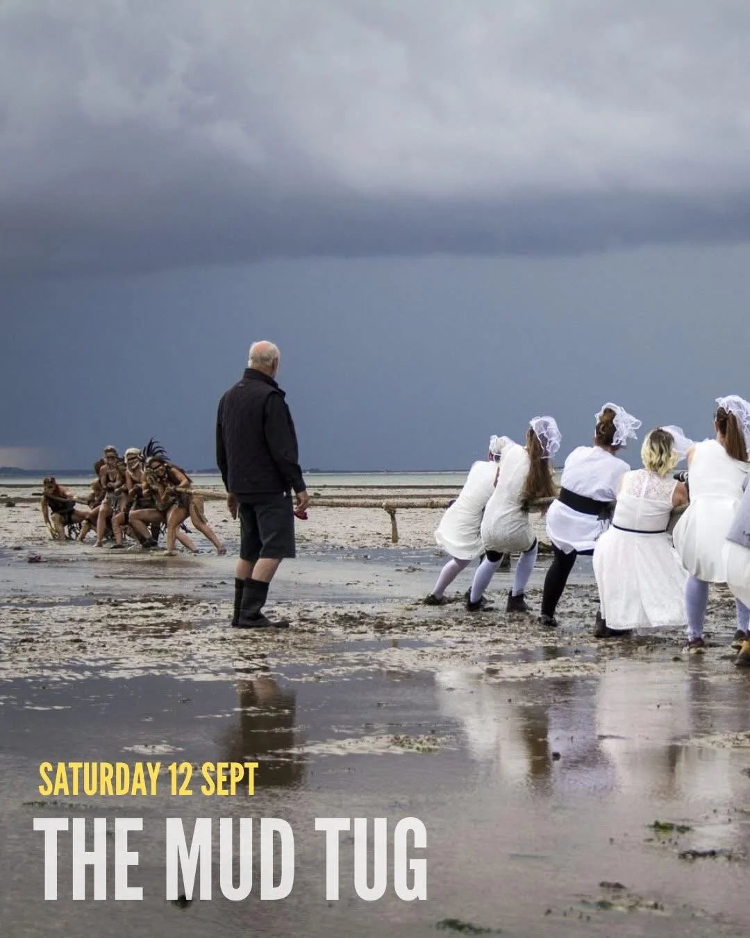 THE MUD TUG                   BEACH TUG OF WAR COMPETITION