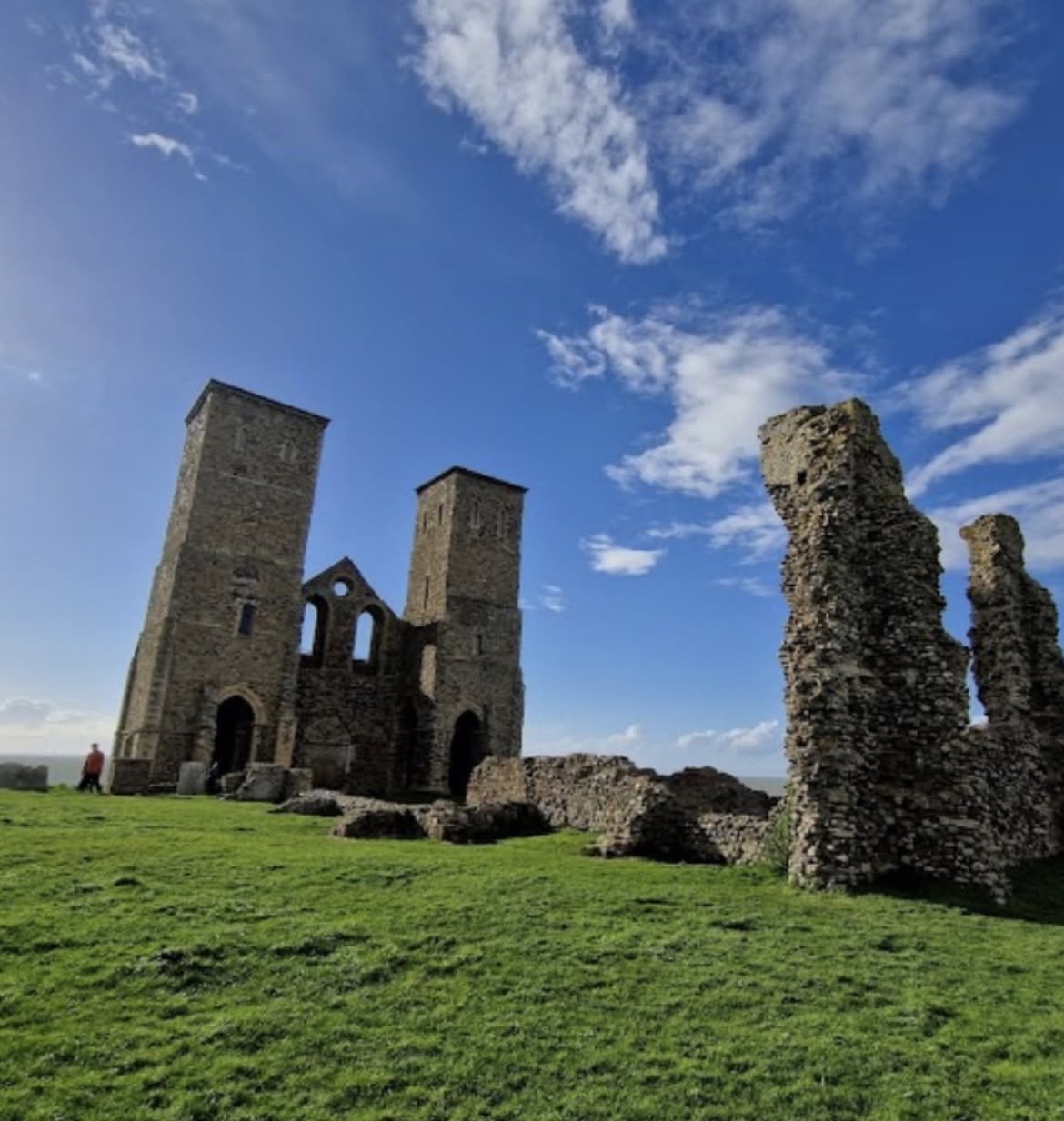 Visit To Reculver Towers and Roman Fort
