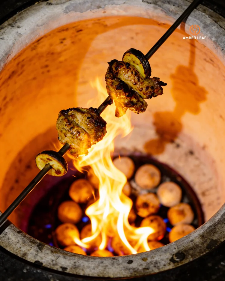 Amber Leaf London Food