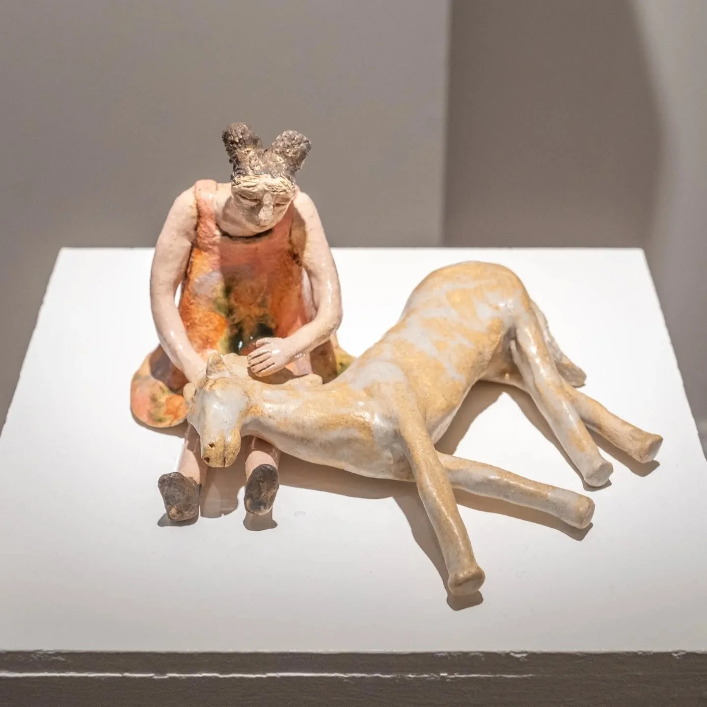 Taming the Wild, 2025

Part of my "Care" series made for our group exhibition HUMANOS.

We humans can give and receive care. 

But how? 

Is it nourishing or overwhelming?

Is it respecting or taken as granted?

Is it pragmatic or with no r