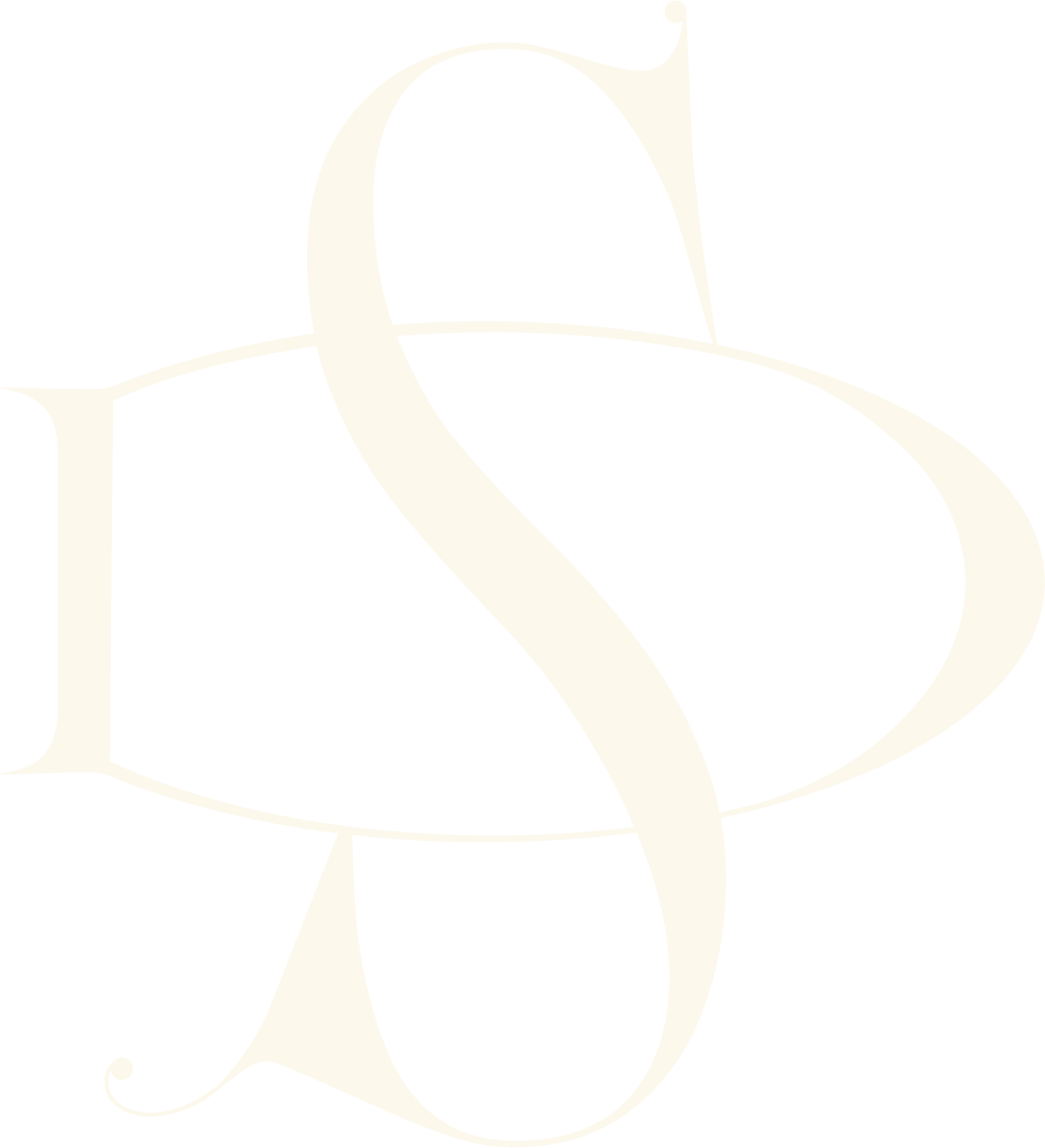 A black and white logo with a stylized letter 'S' intertwined with a letter 'L' in an elegant serif font.