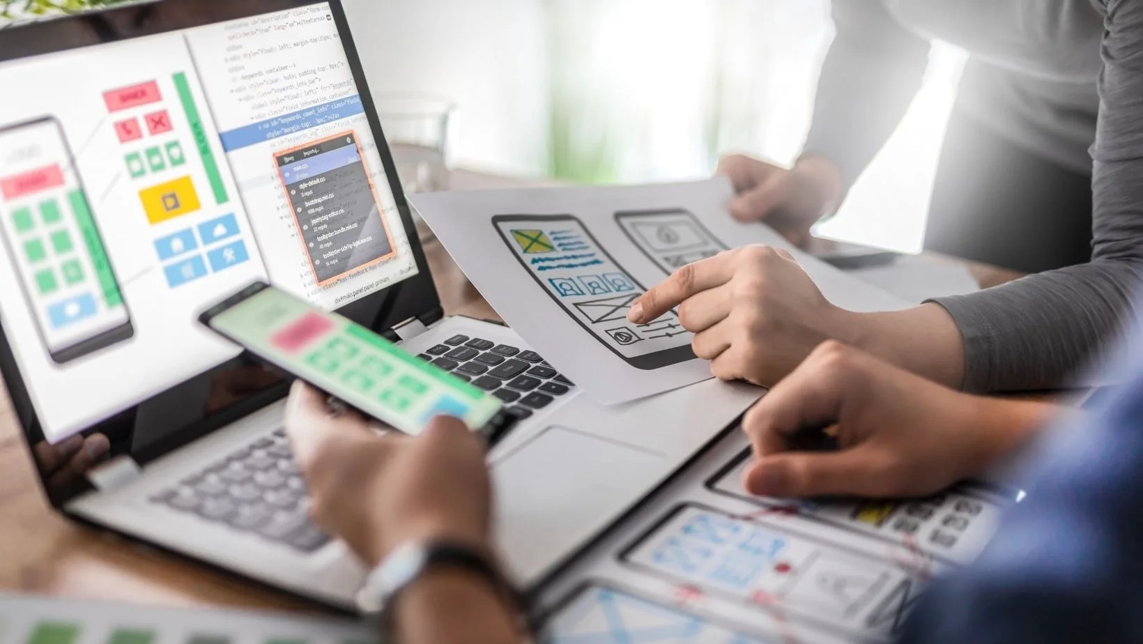 Planning website structure to guide users to enquiry