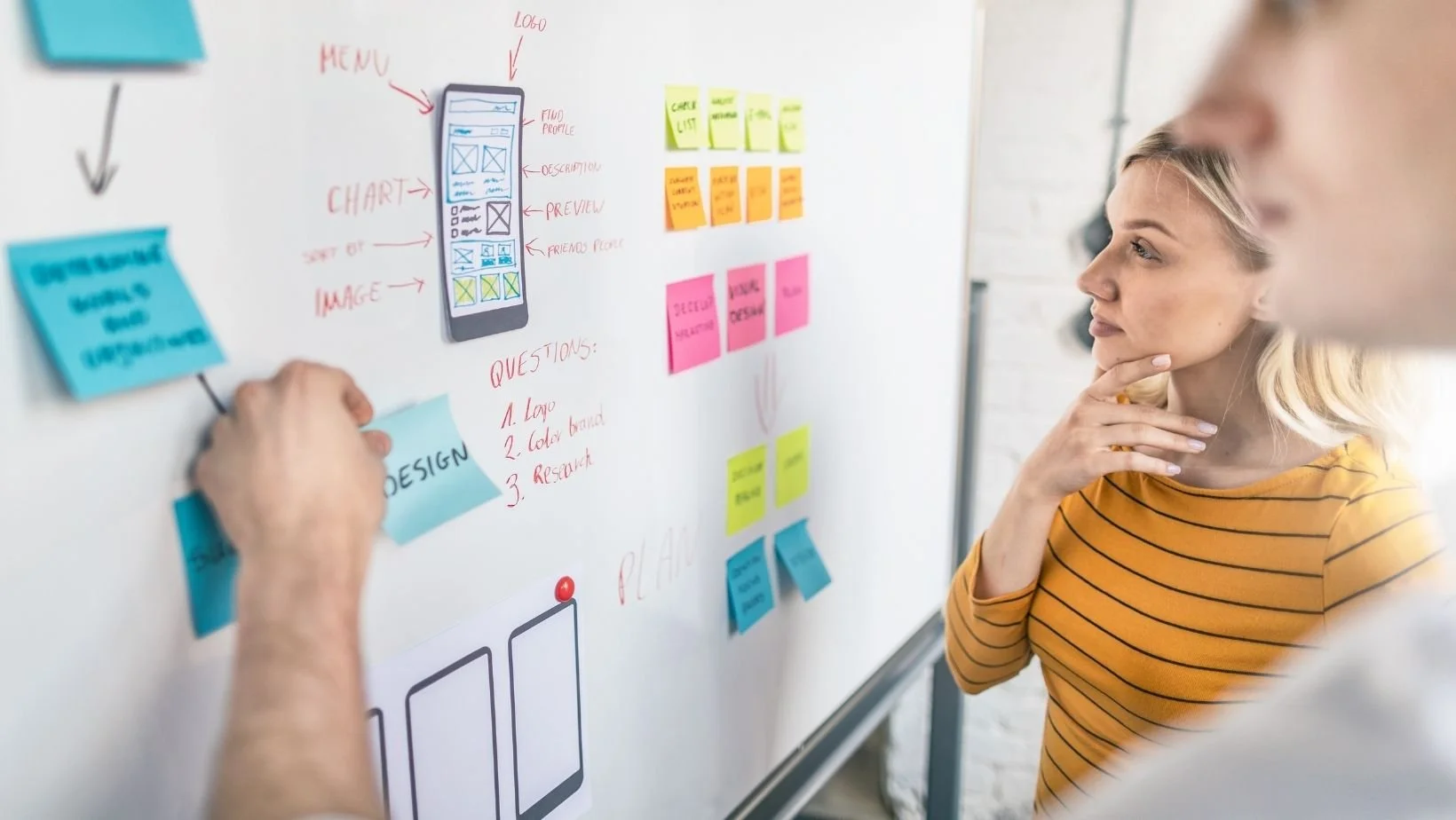 Planning website structure and wireframe layout to improve conversions