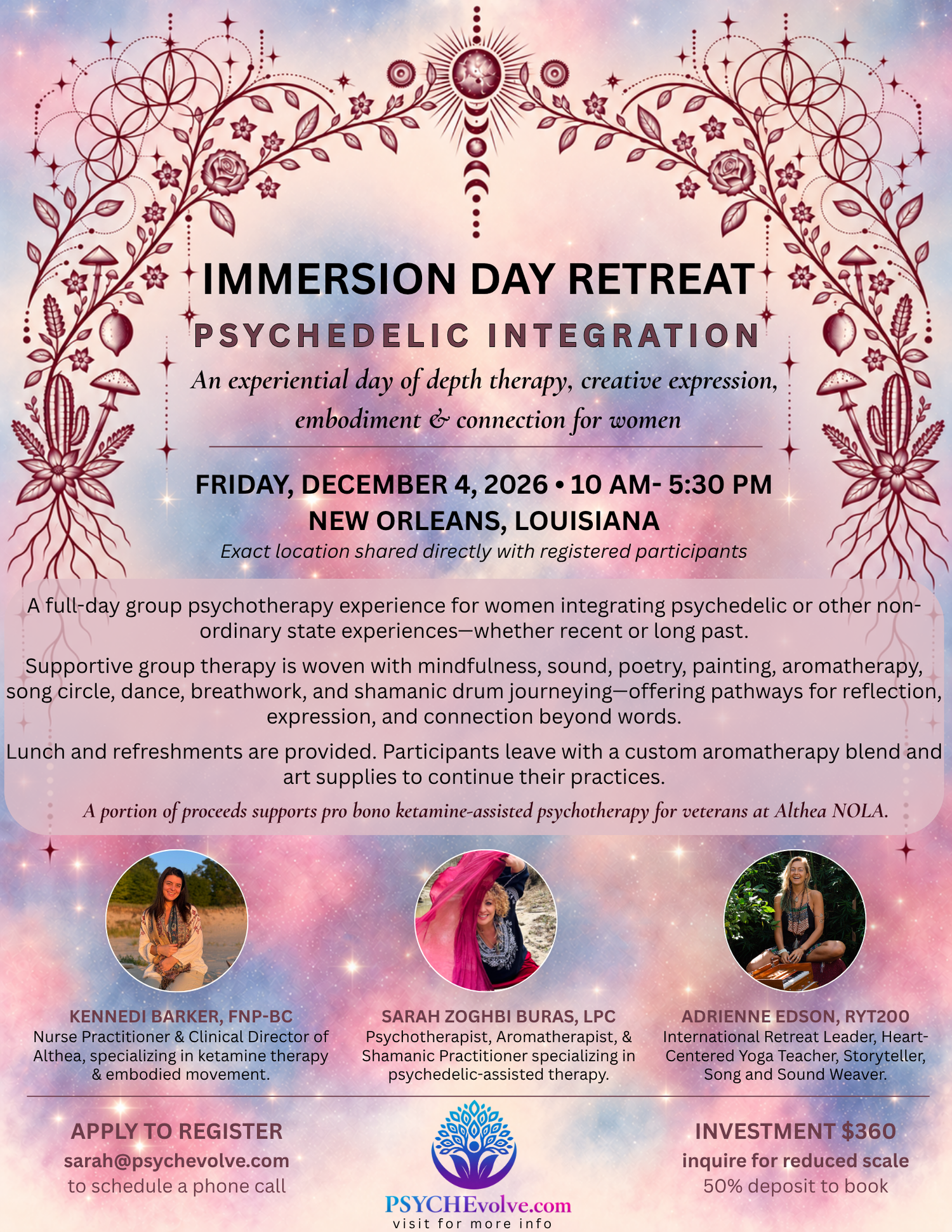 Ceremonies & Retreats — PsychEvolve