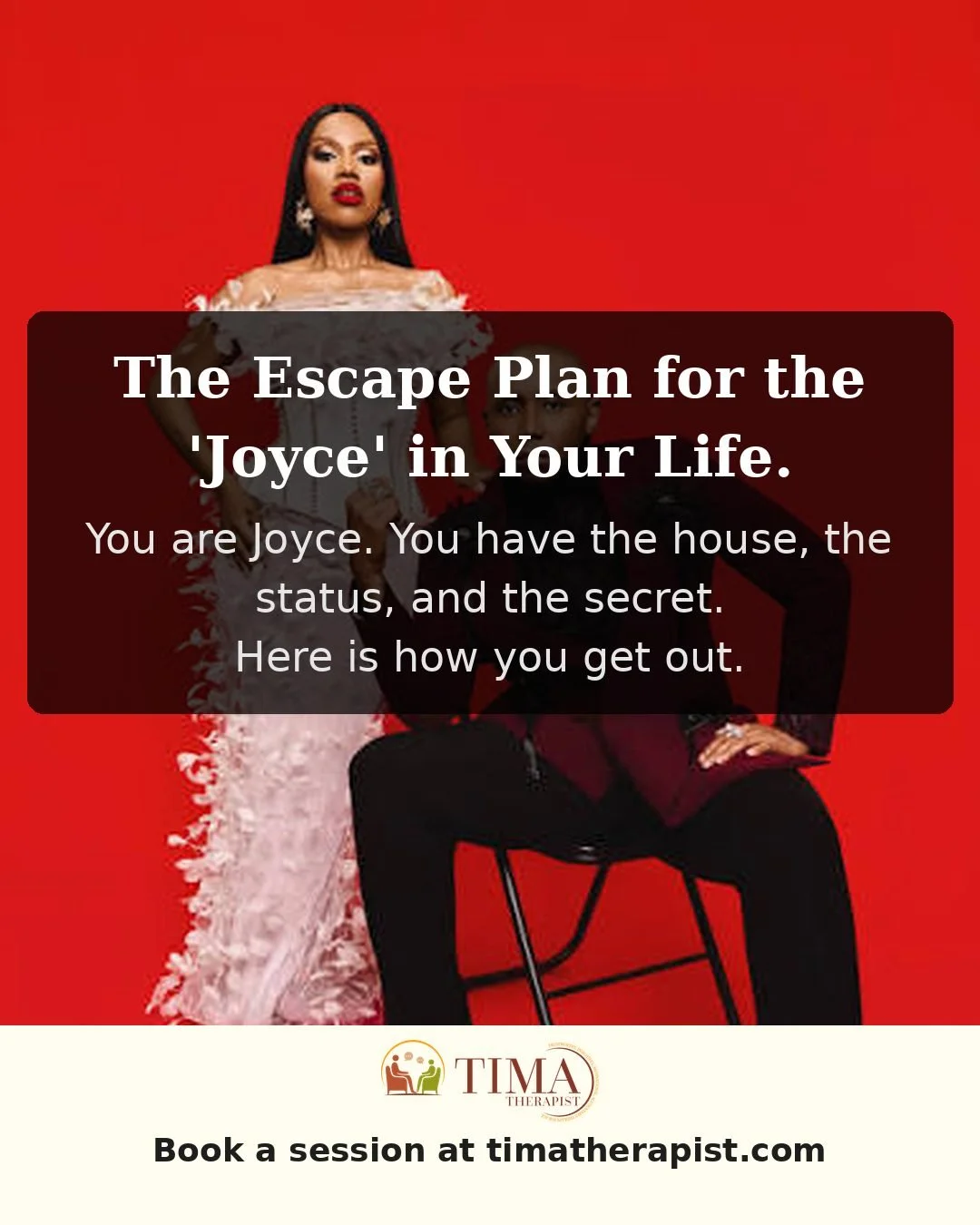 The Escape Plan for the 'Joyce' in Your Life.

You are Joyce. You have the house, the status, and the secret. Here is how you get out.

Step 1: The Reality Audit. Stop lying to yourself for the sake of the 'perfect' caption.
Step 2: Financial Fortifi