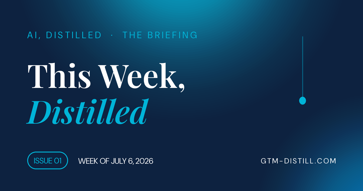 THIS WEEK, DISTILLED   ISSUE 01 · SQUARESPACE POST PACKAGE