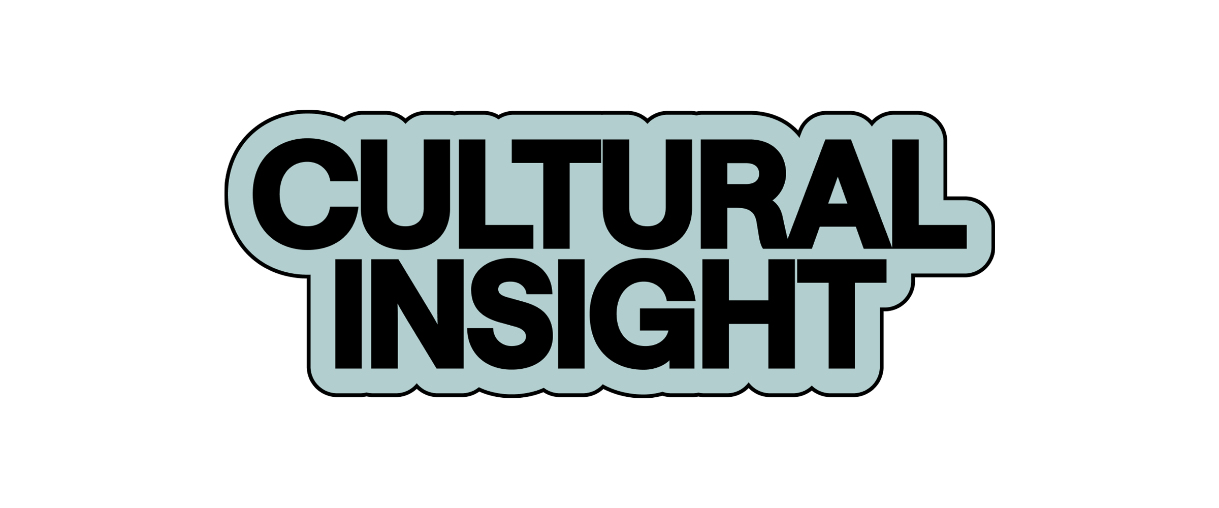 Cultural Insight text on black background