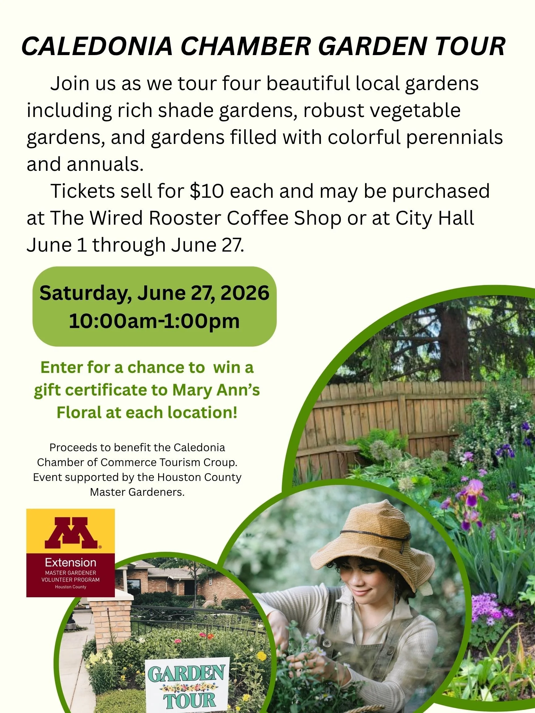 Caledonia Chamber Garden Tour