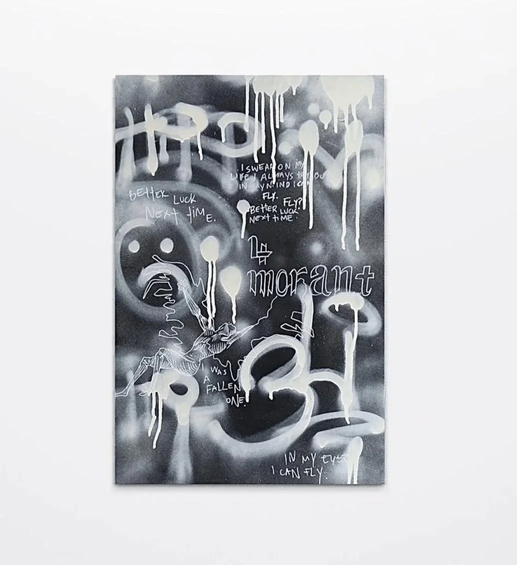 Original Expressive painting by UK artist Elissa Belson - abstract mixed style oil painting for sale