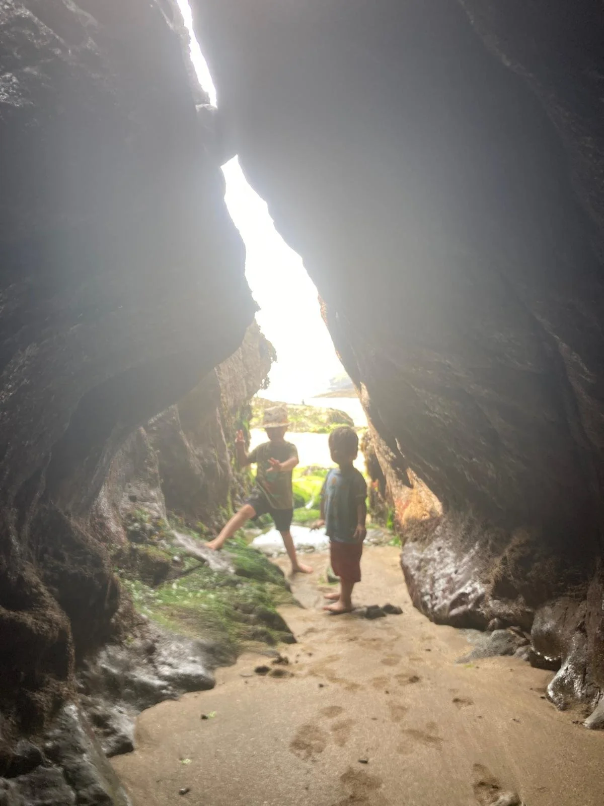 Searching for treasure in Whitebay (2).jpg