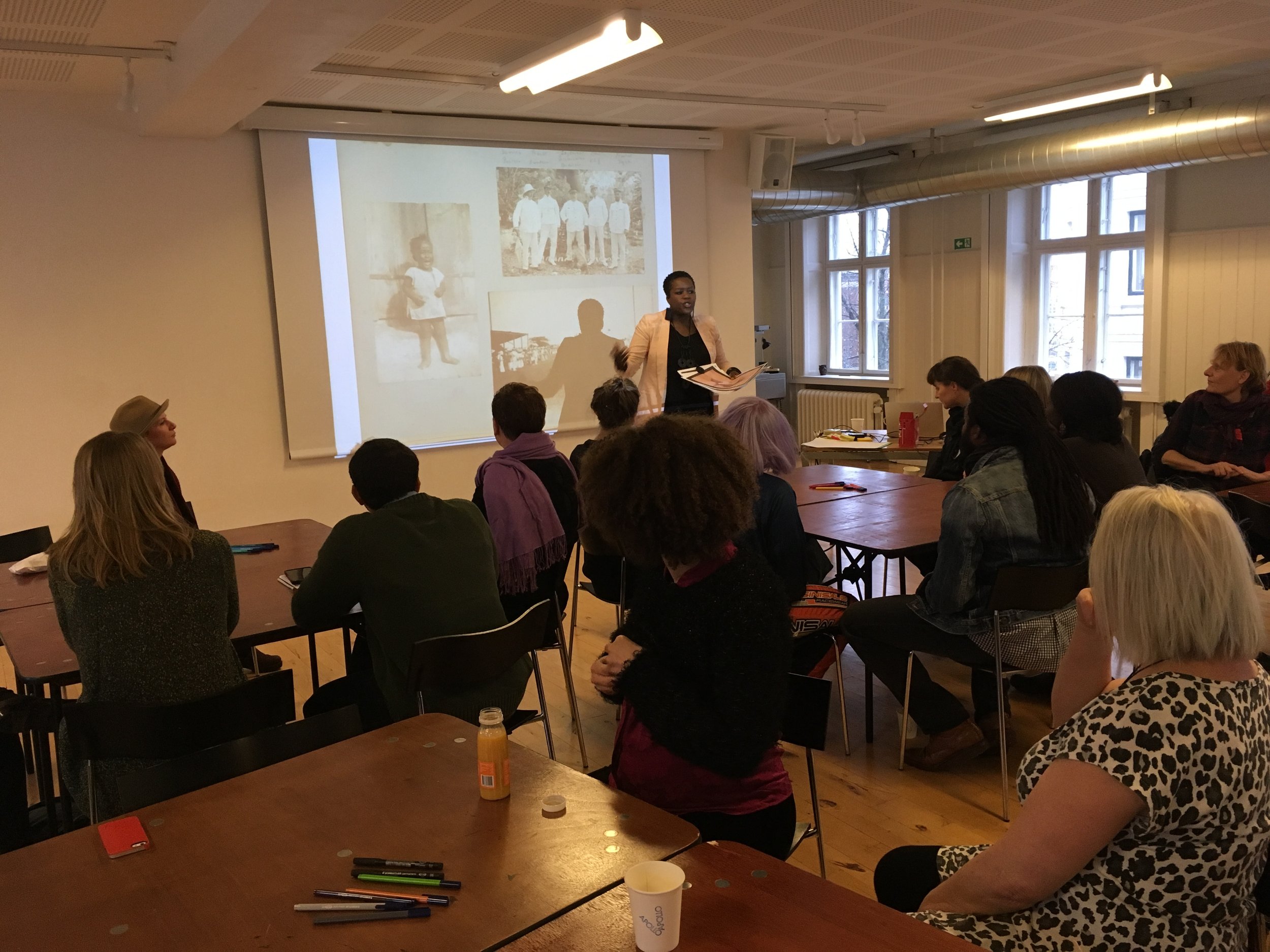 Archives that Matter, Temi Odomuso presentation & workshop, 2018 