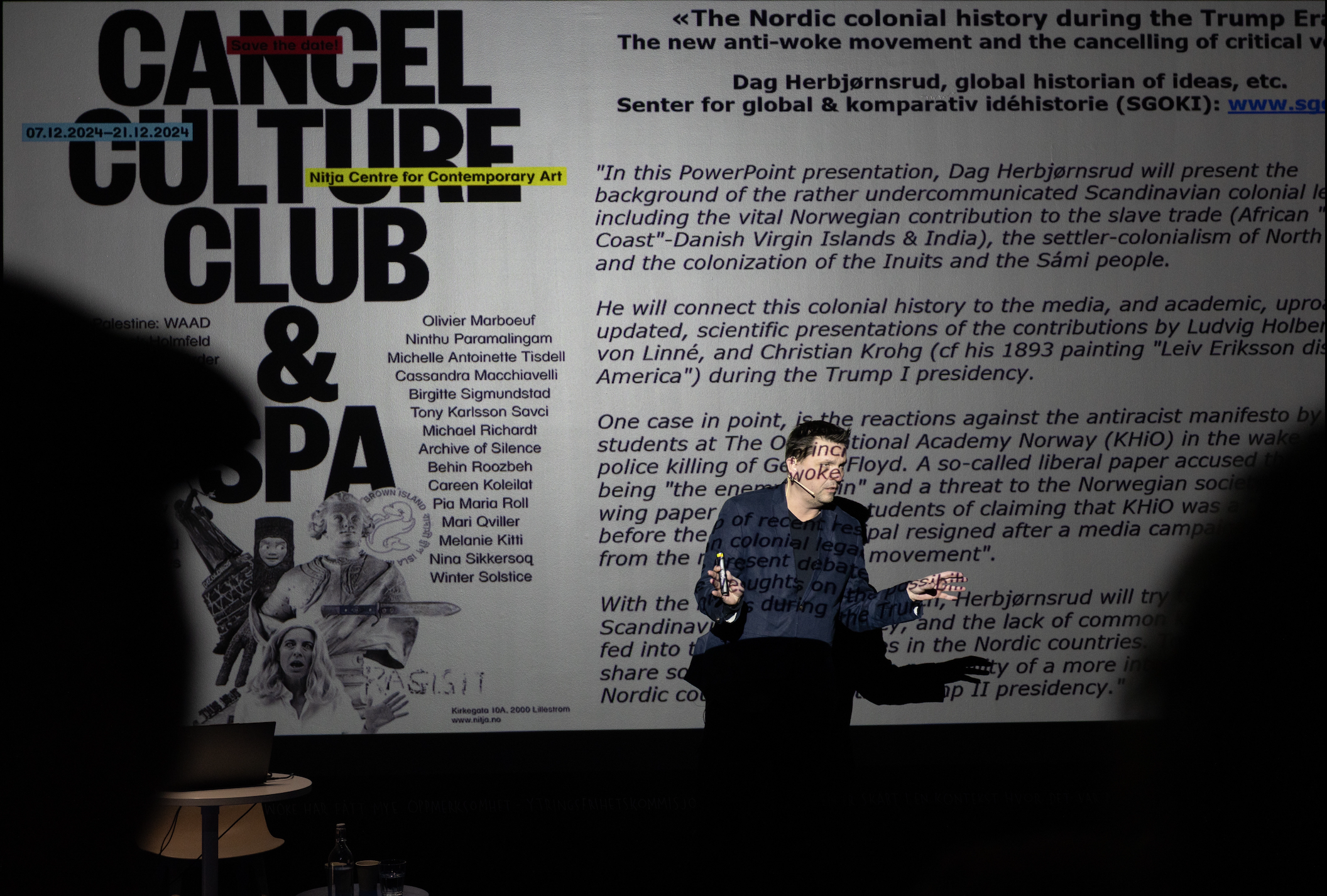 Cancel Culture Club & Spa: Keynote Lecture by Dag Herbjørnsrud