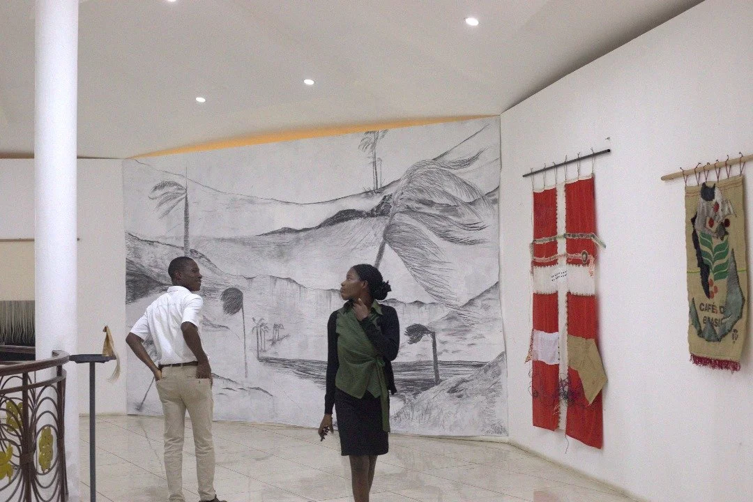 from Reparative Encounters exhibition in Kumasi