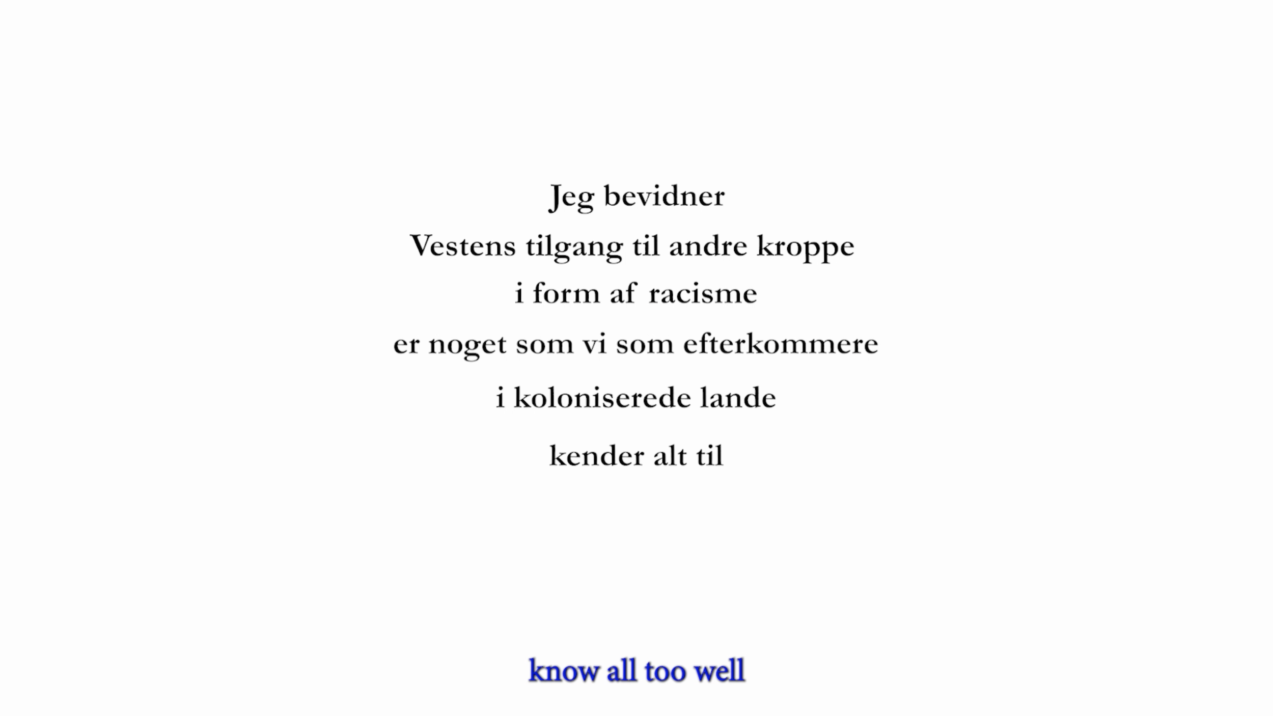 Testimony by Julie Edel Hardenberg