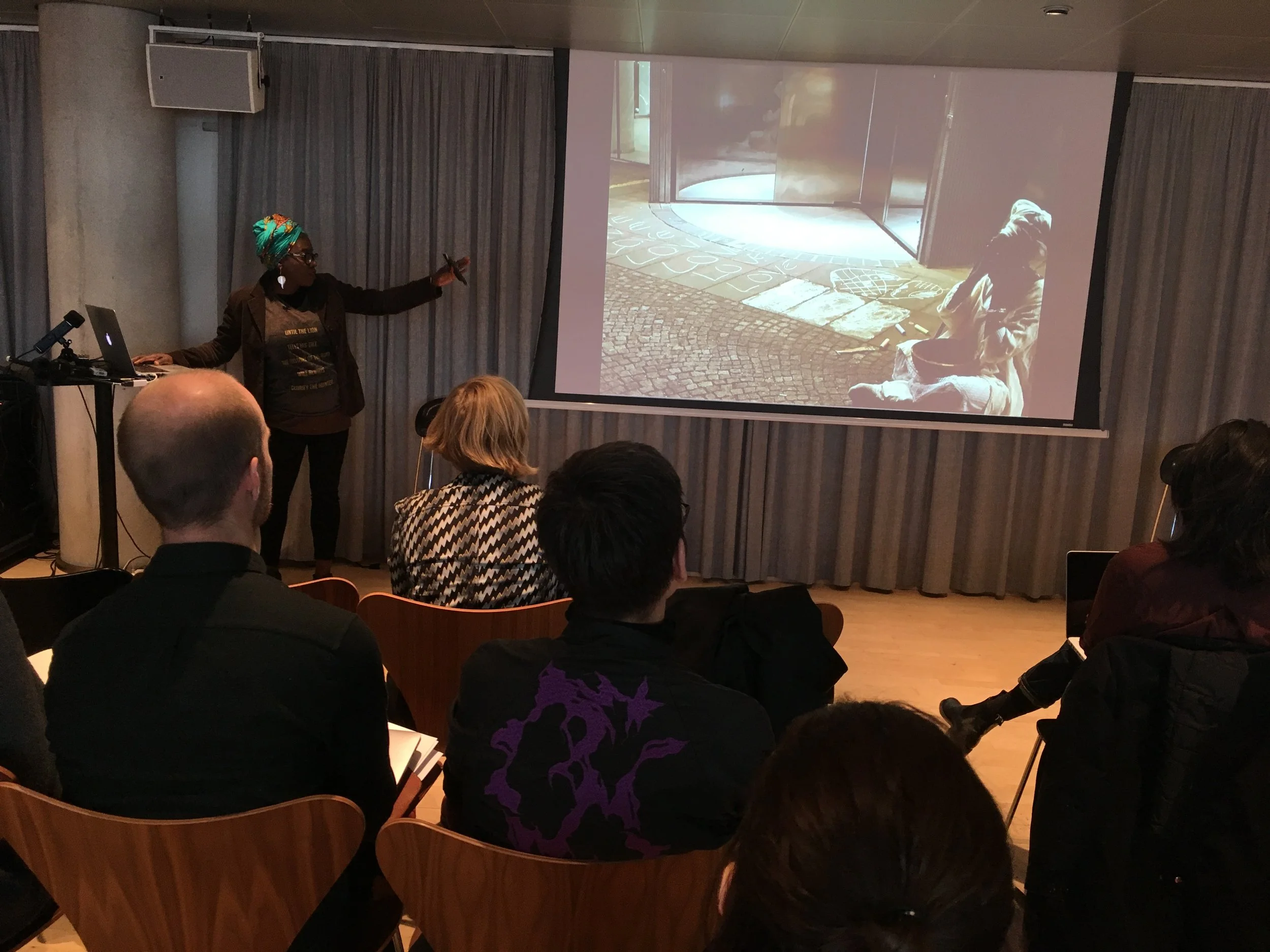 Archives that Matter, presentation by Oceana James, 2018