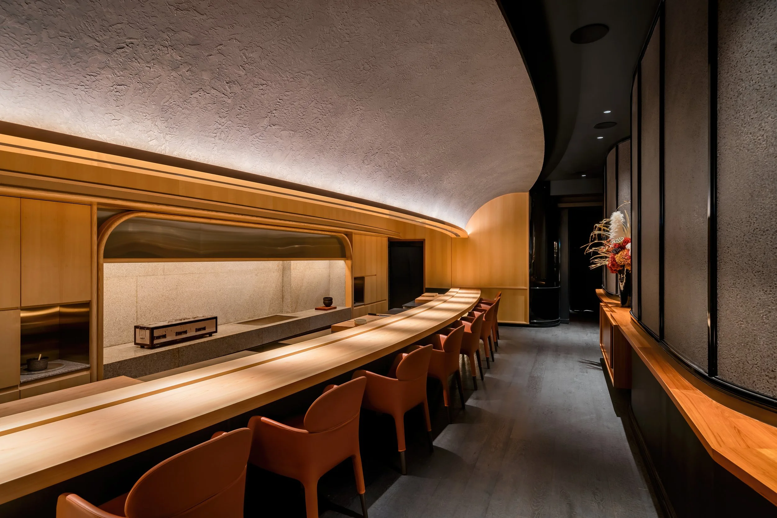 Hamamoto Restaurant, Singapore — interior designed on behalf of MSDO
