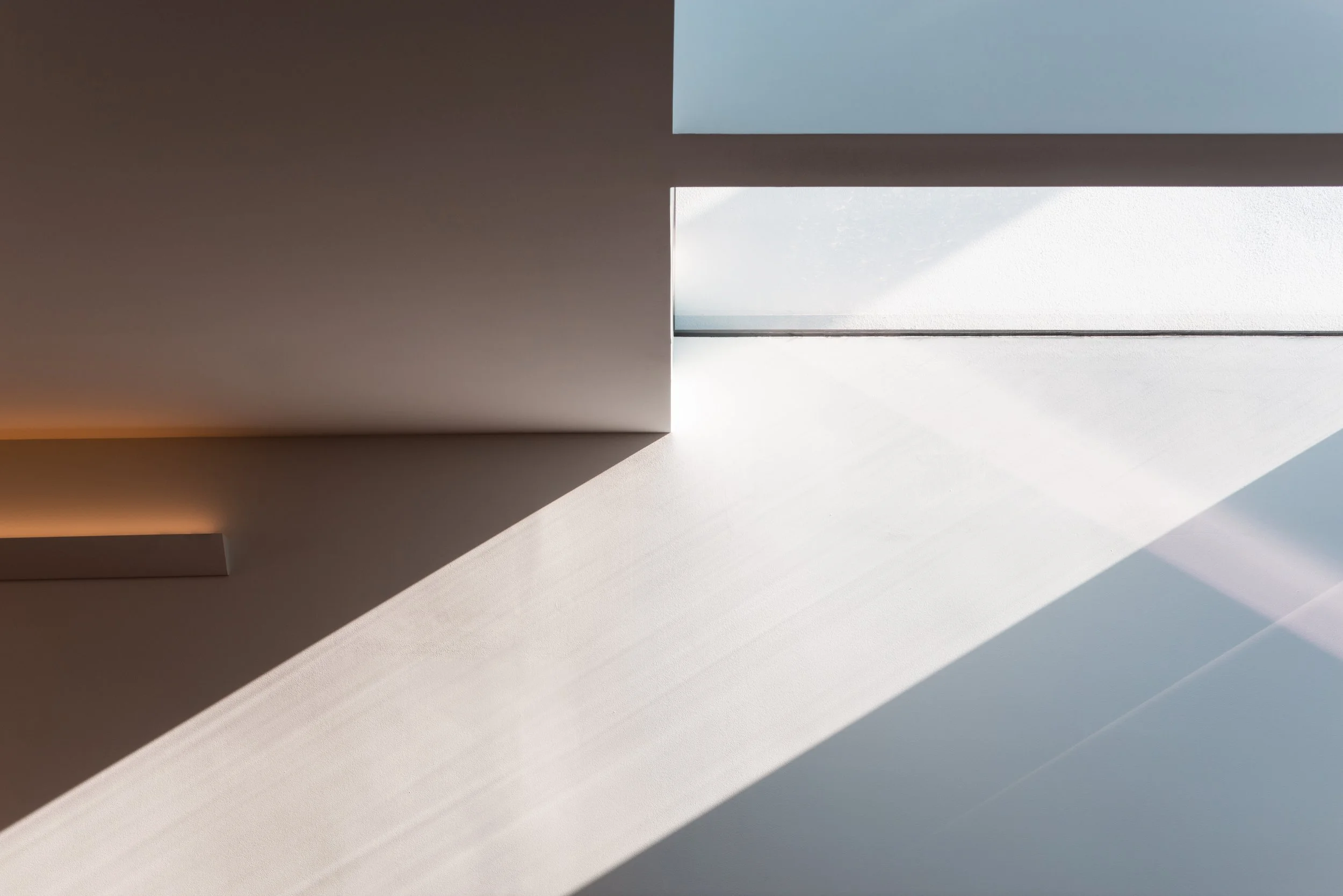 Park Street, Chelsea, London — architectural detail, light and shadow on interior geometry