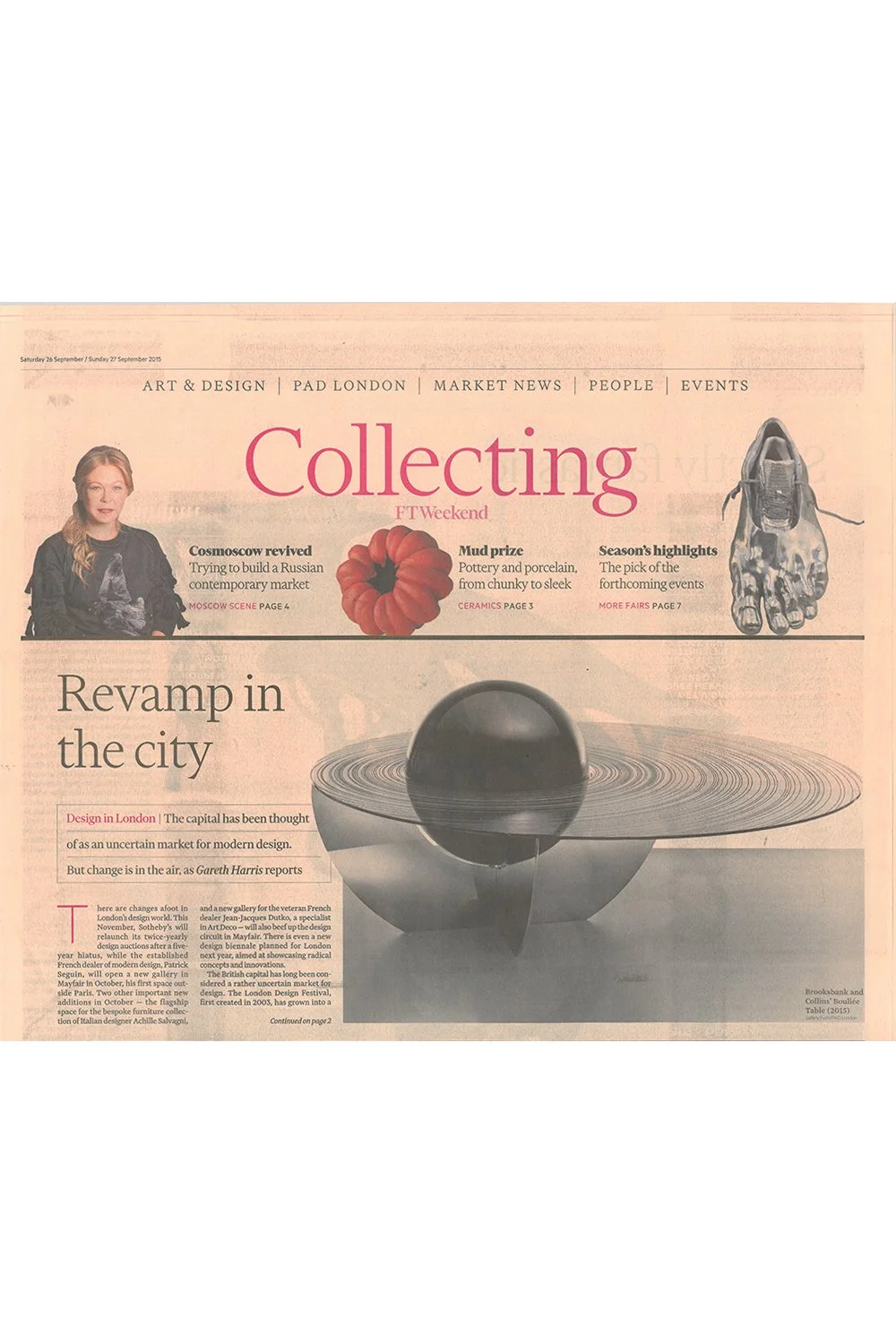 FT Weekend, 26th September 2016