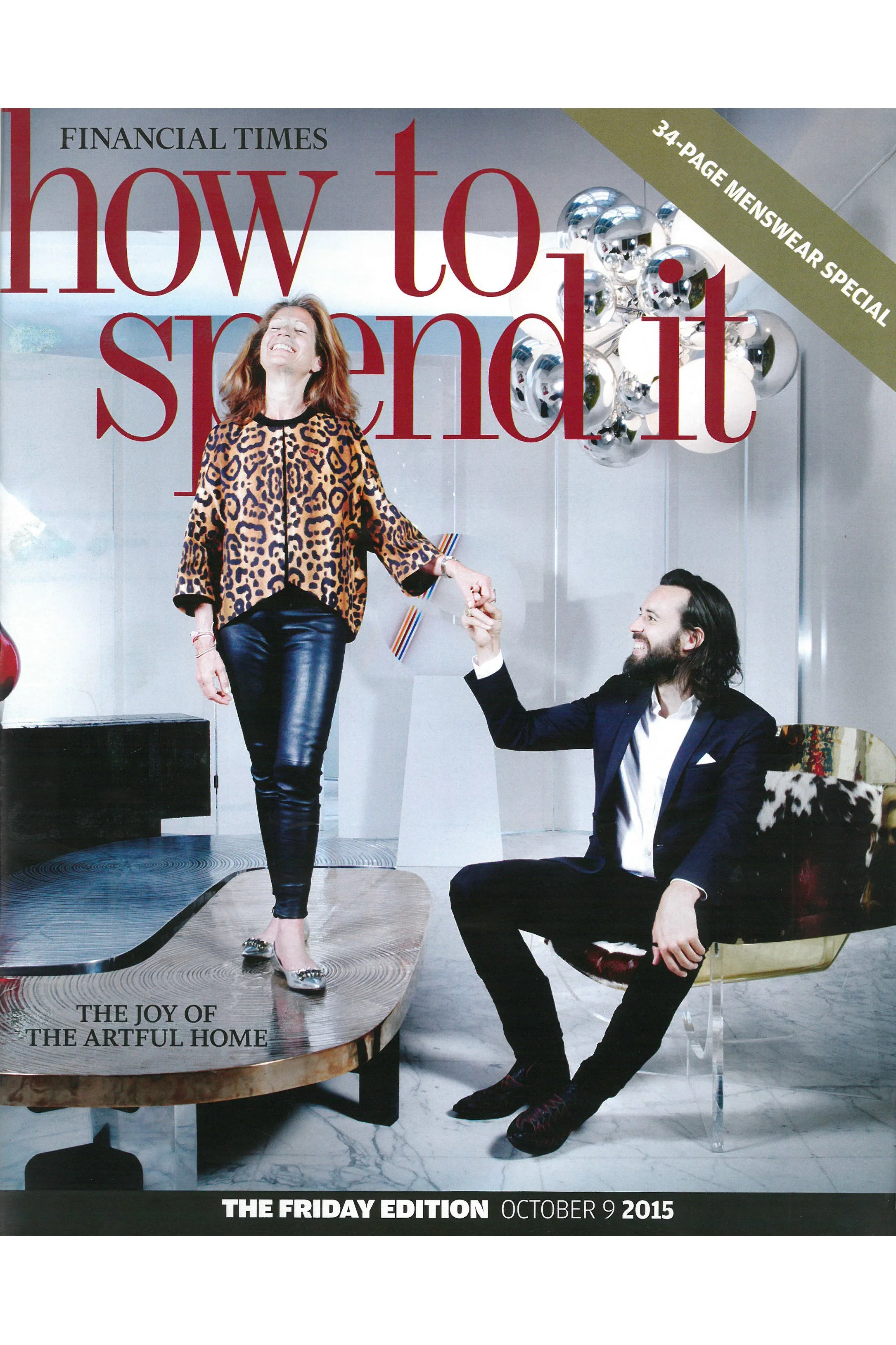 FT How to Spend it, 9th October 2015