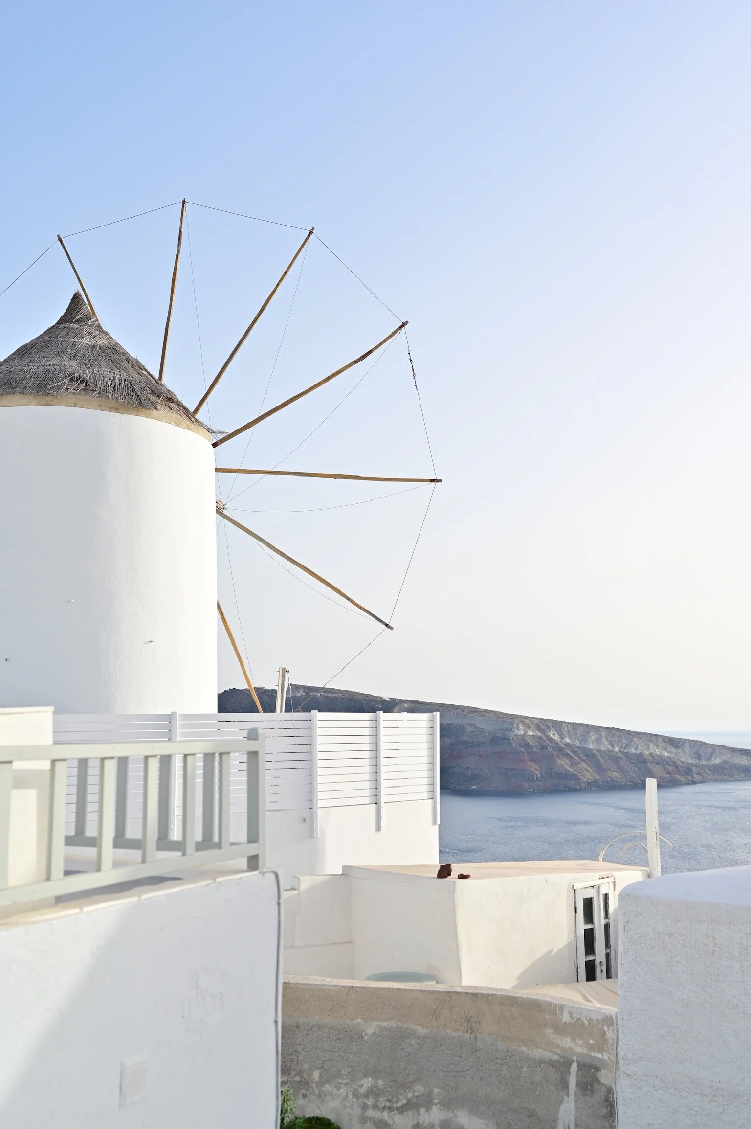windmill in greek islands