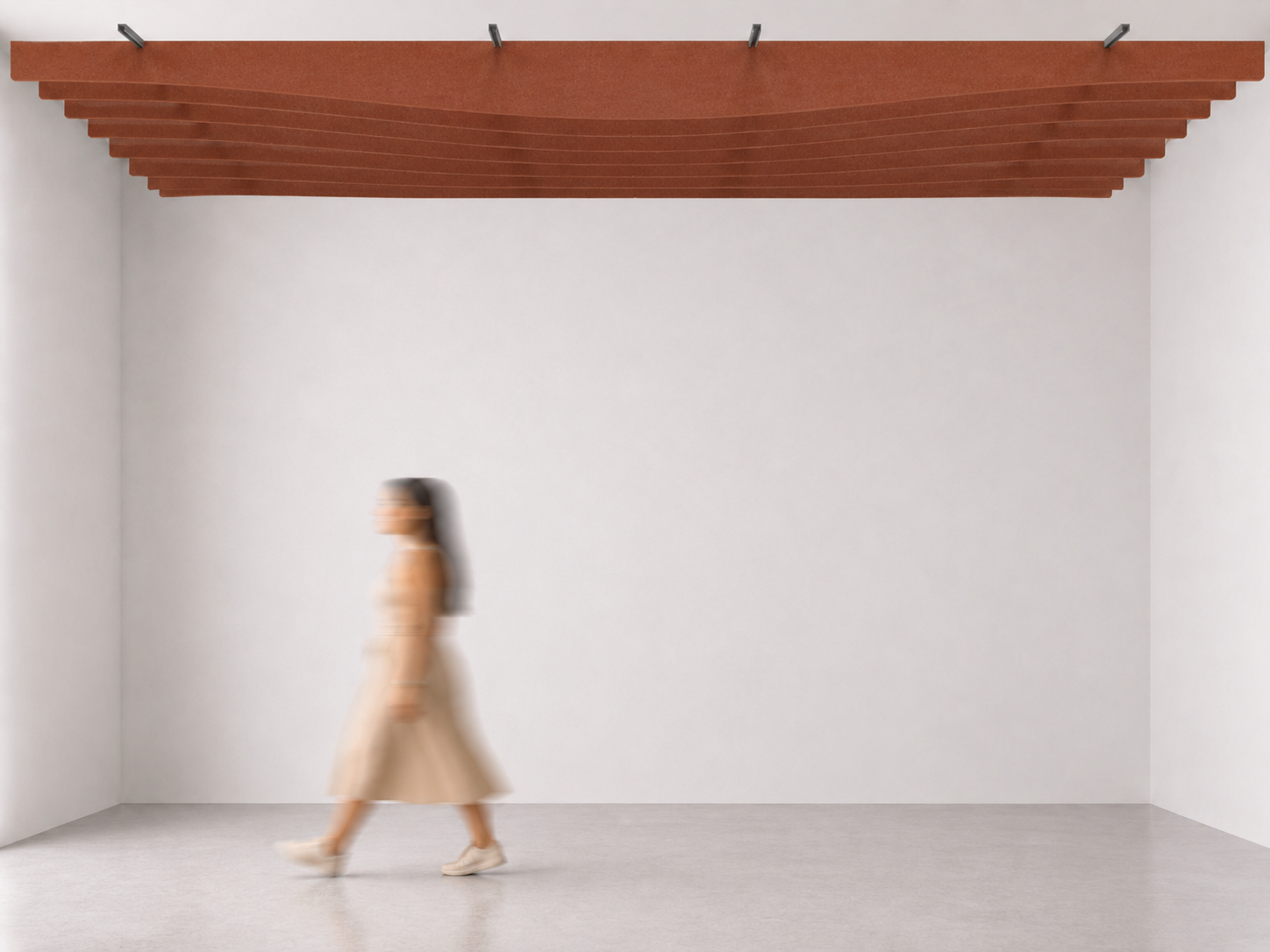 Ceiling systems Baffle continuous Slide