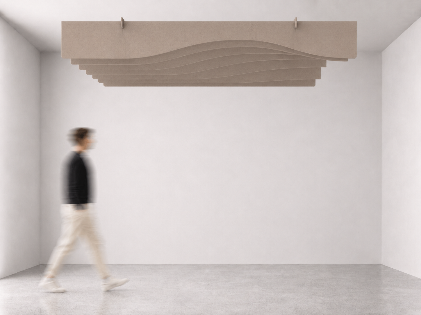 ceiling systems baffles single curve large