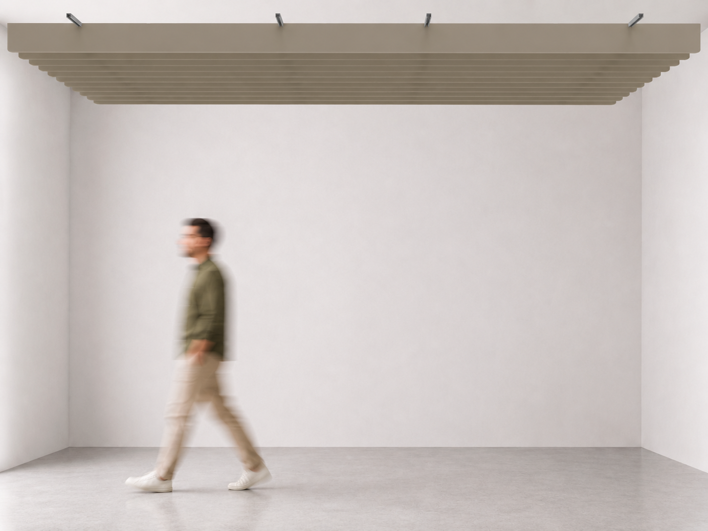 Ceiling systems Baffle continuous Straight