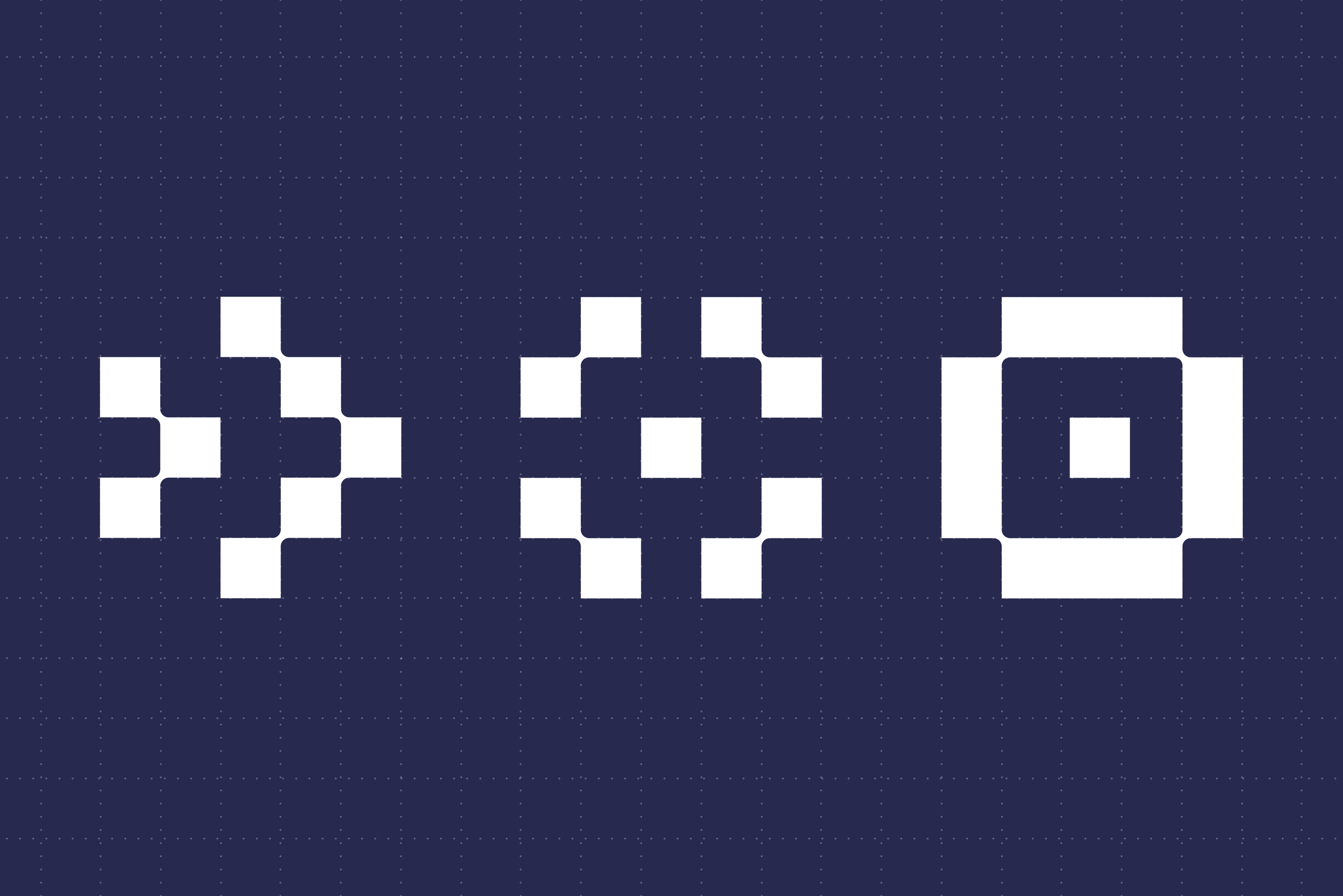 Digital display with the numbers 940 in white on a dark blue background.