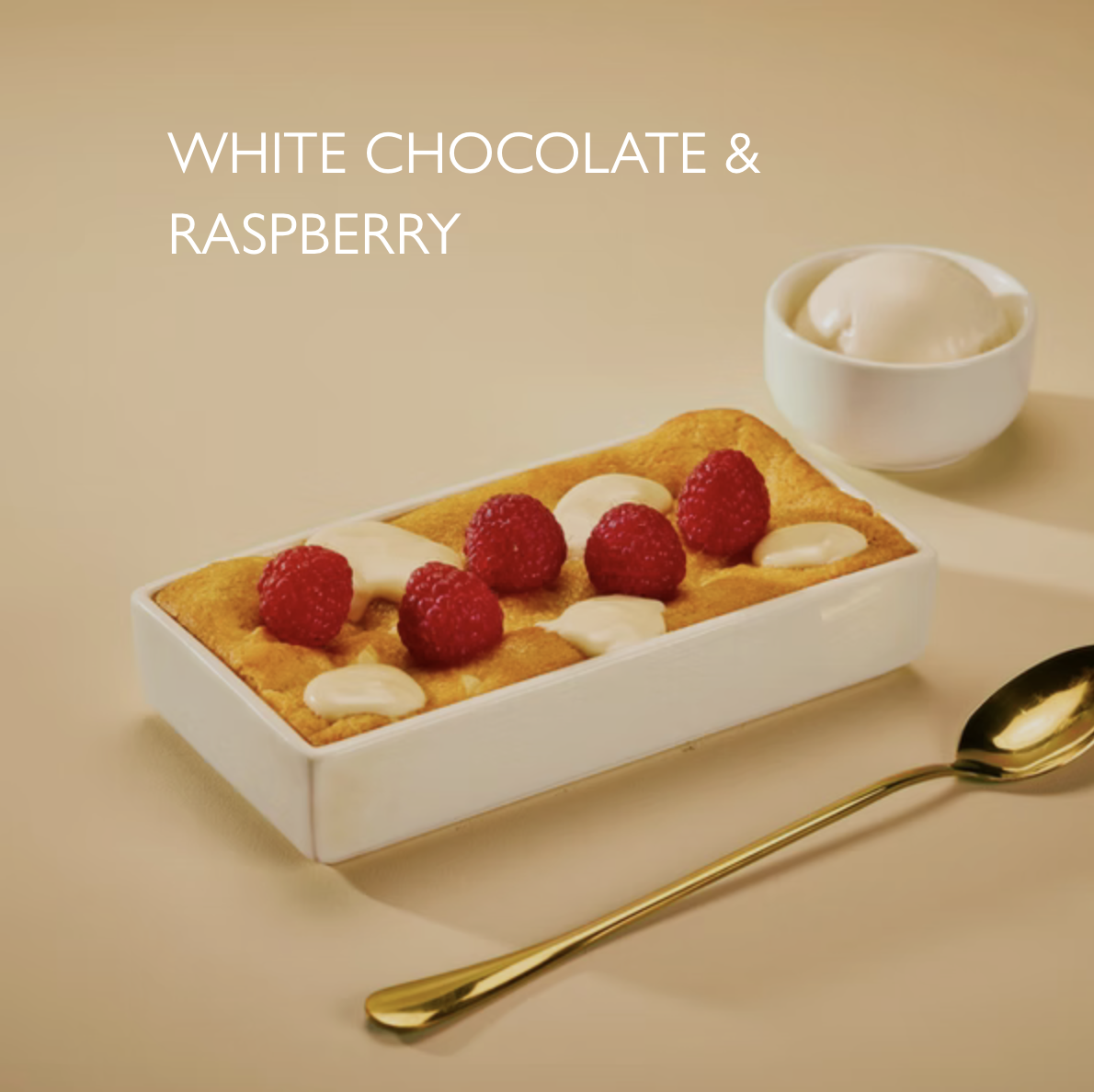 9.75
Fresh raspberries, warm white chocolate, white chocolate gelato. 1005 kcal