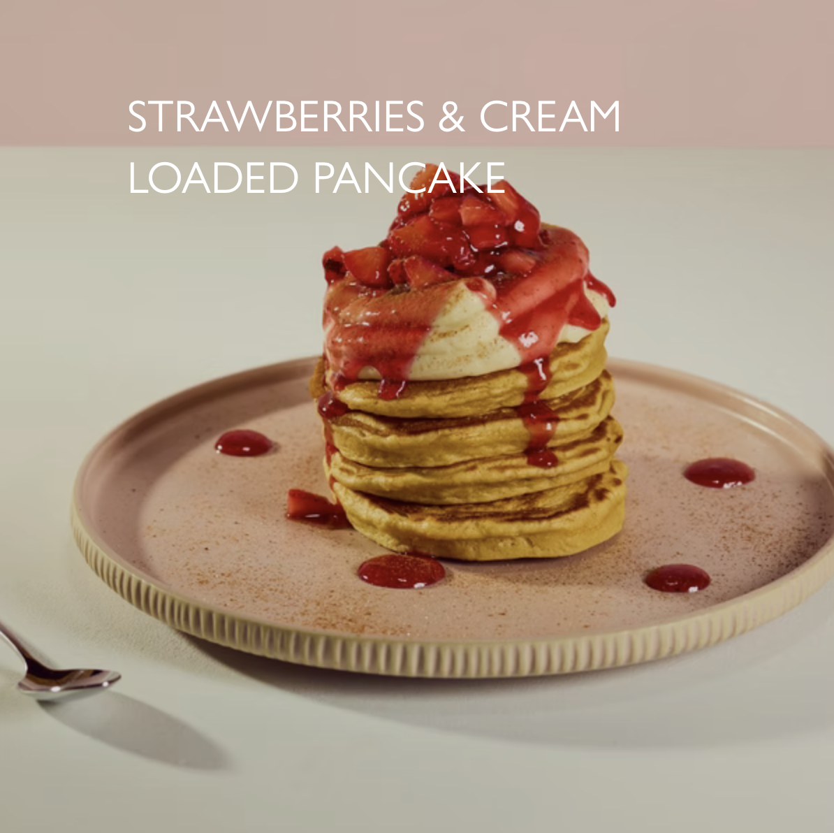 8.75
Fluffy pancakes, fresh stawberry salsa, vanilla cheesecake cream, strawberry sauce. 642 kcal