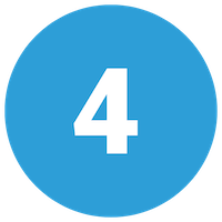 A blue circle with the white number 4 in the center.