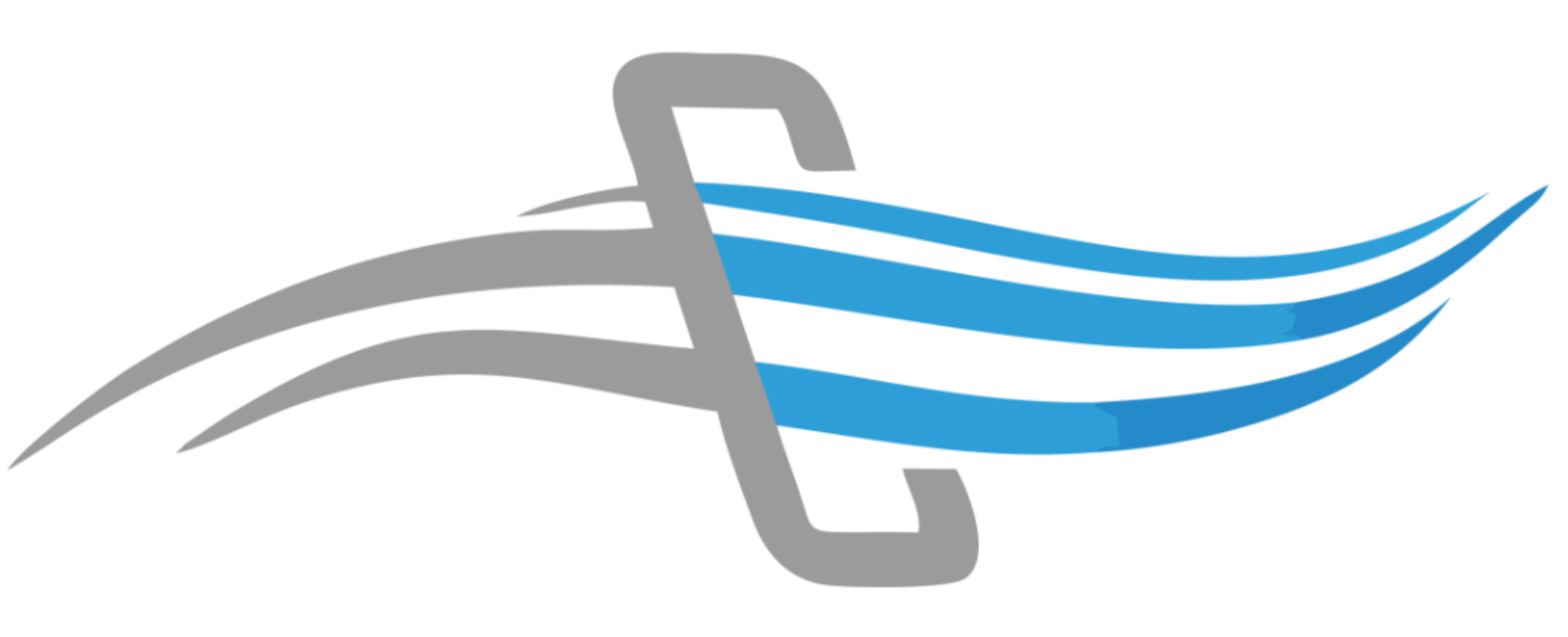Diagram of a turbine with multiple blue blades connected to a grey generator and pink shaft, illustrating the mechanics of power generation.