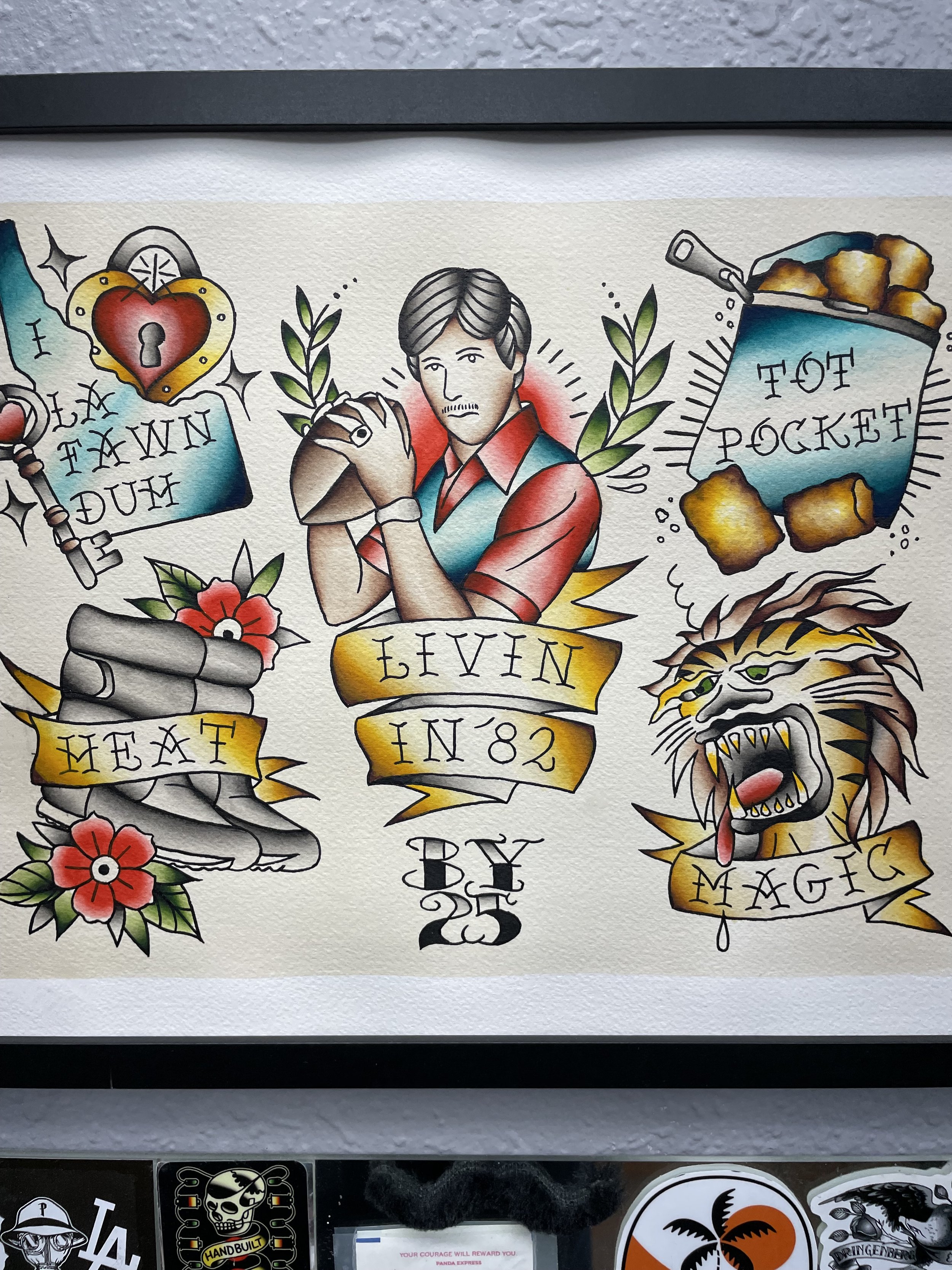 Napoleon Dynamite American Traditional Flash