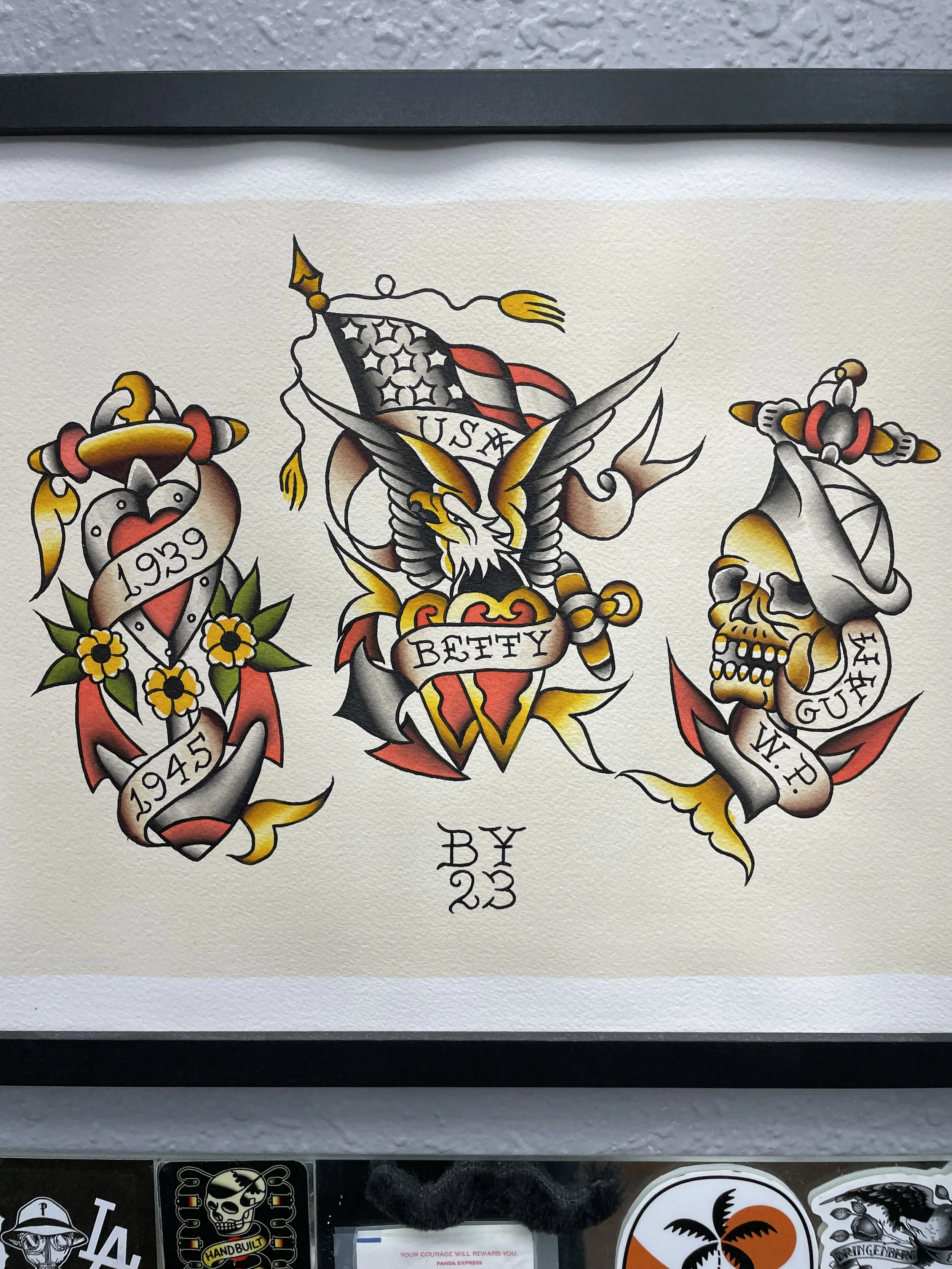 Sailor Jerry Inspired Flash - Plate No. 03
