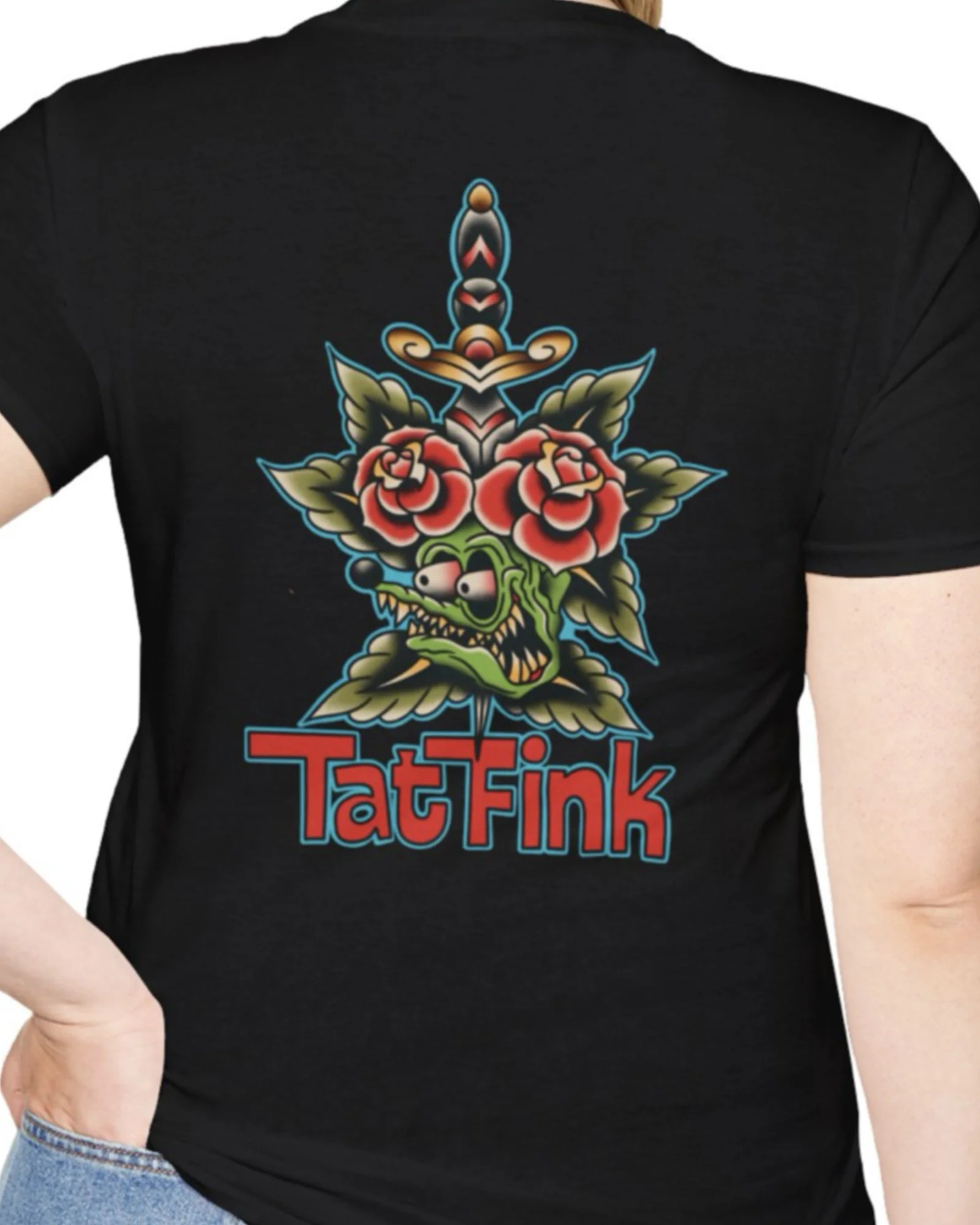 Rat Fink Tribute Tattoo Flash Shirt