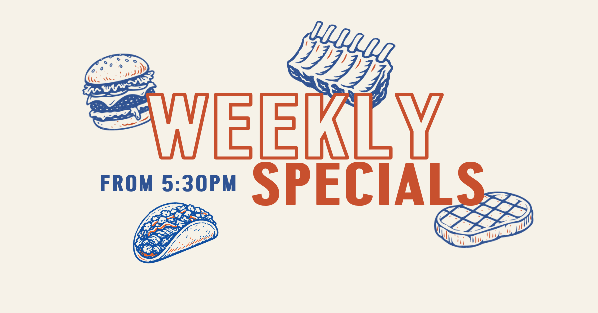WEEKLY SPECIALS