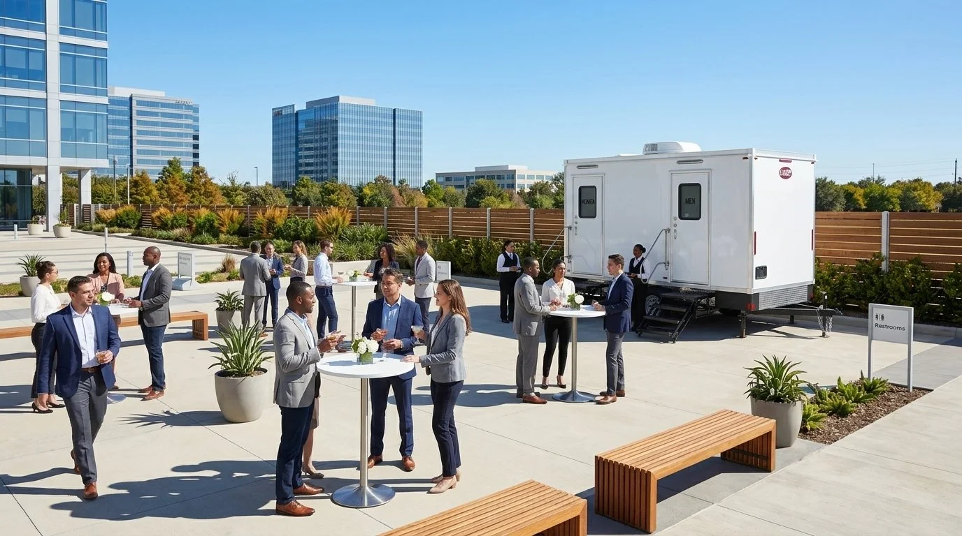 5 Things to Know Before Renting a Restroom Trailer in DFW