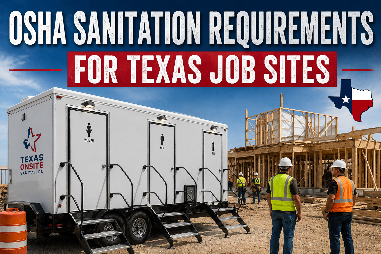 OSHA Restroom Requirements for Texas Construction Sites — What Every Contractor Needs to Know