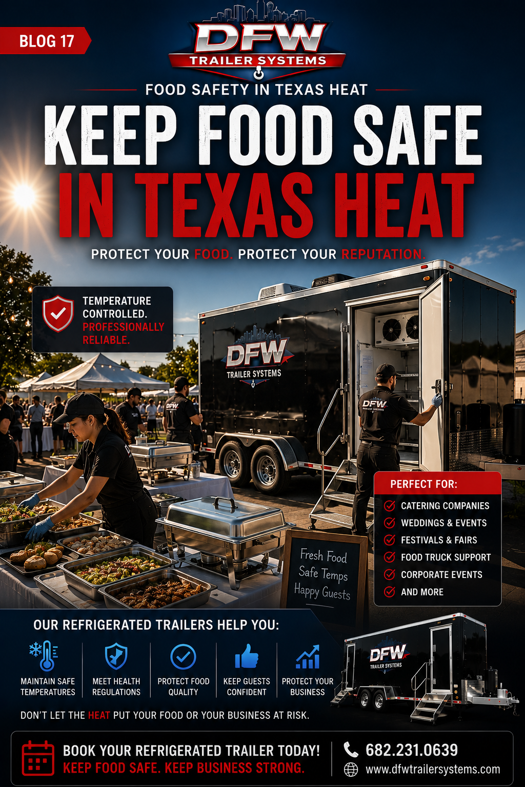 How to Keep Food Safe at Outdoor Events in Texas Summer Heat