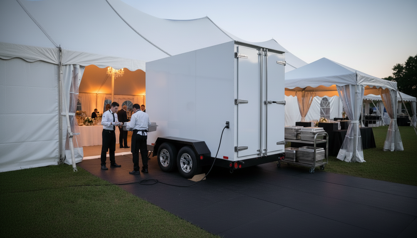 Special event freezer trailer North Texas